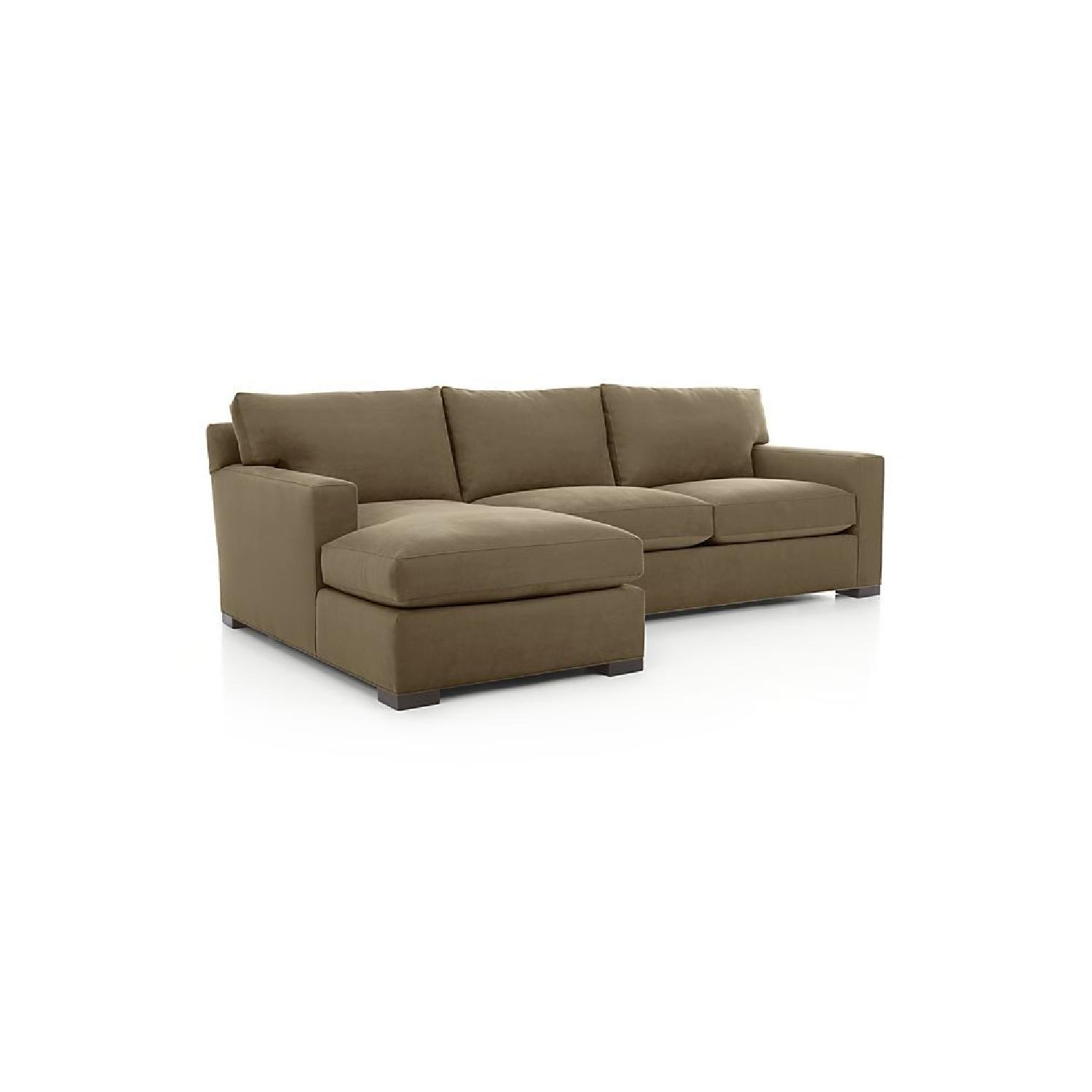 Crate & Barrel Axis II 2-Piece Sectional Sofa - image-2