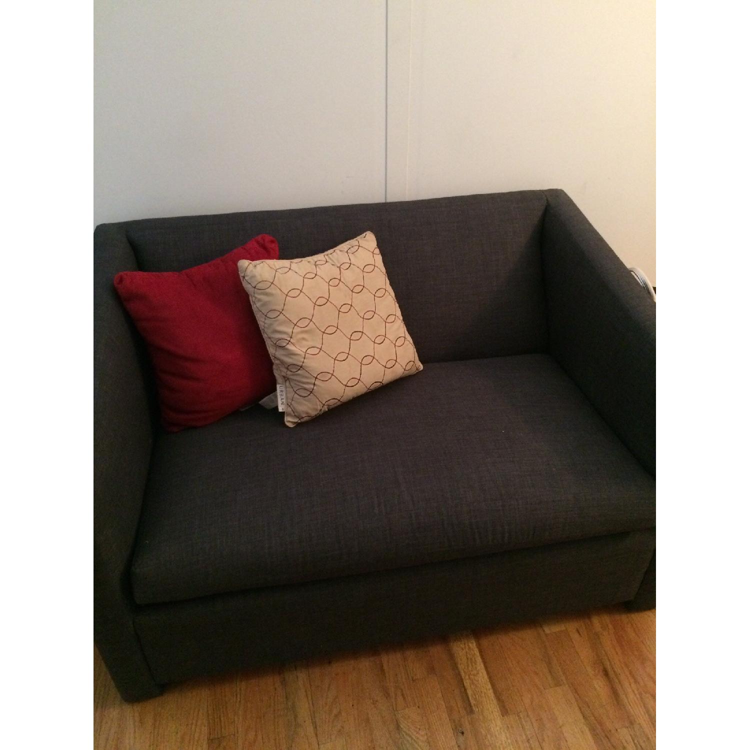 CB2 Sleeper Loveseat - image-1