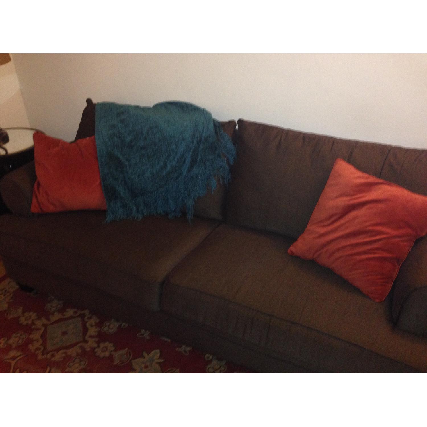 Jennifer Convertibles Sleeper Sofa + Chair w/ Ottoman AptDeco