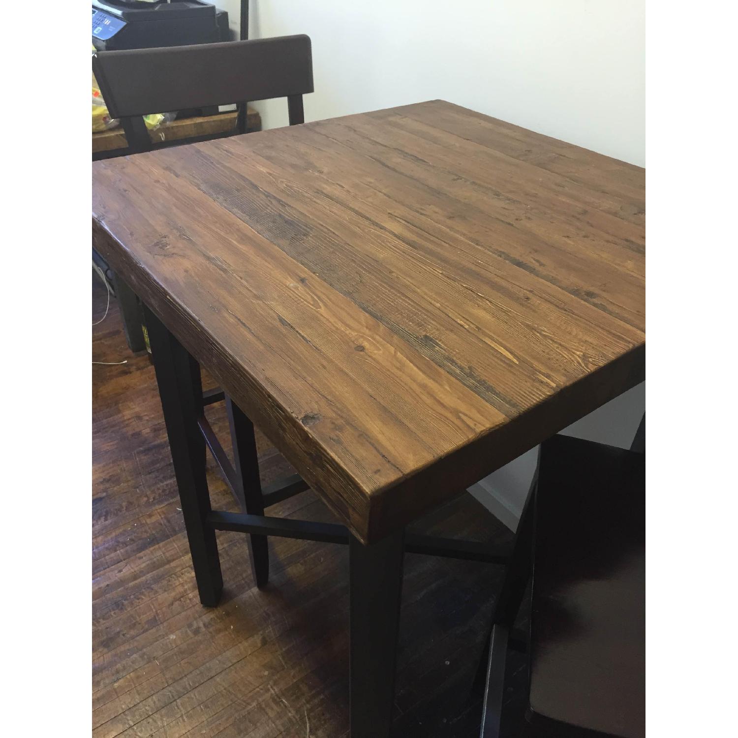 Pottery Barn High-Top Table w/ 2 Chairs - AptDeco