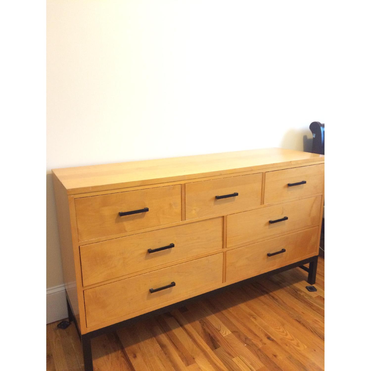 Mid-Century Modern Vintage Dresser + Nightstand Set - image-2
