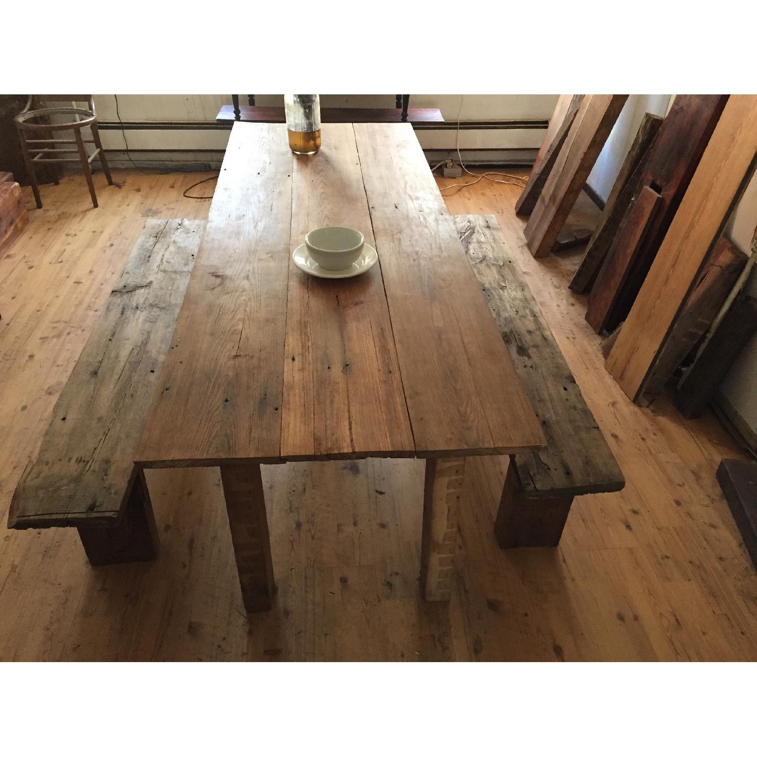Breukelen Tafel Farmhouse Table w/ Bench - image-3