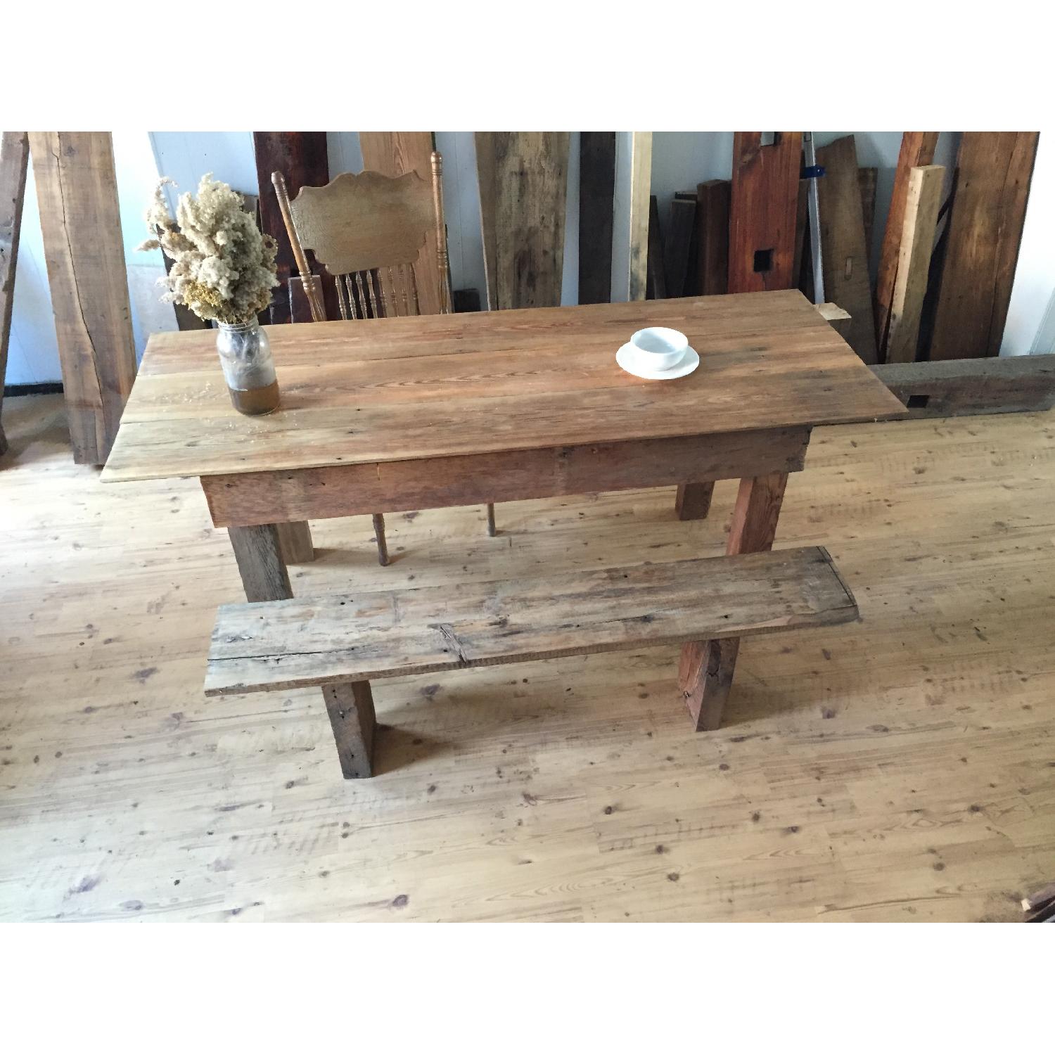 Breukelen Tafel Farmhouse Table w/ Bench - image-4