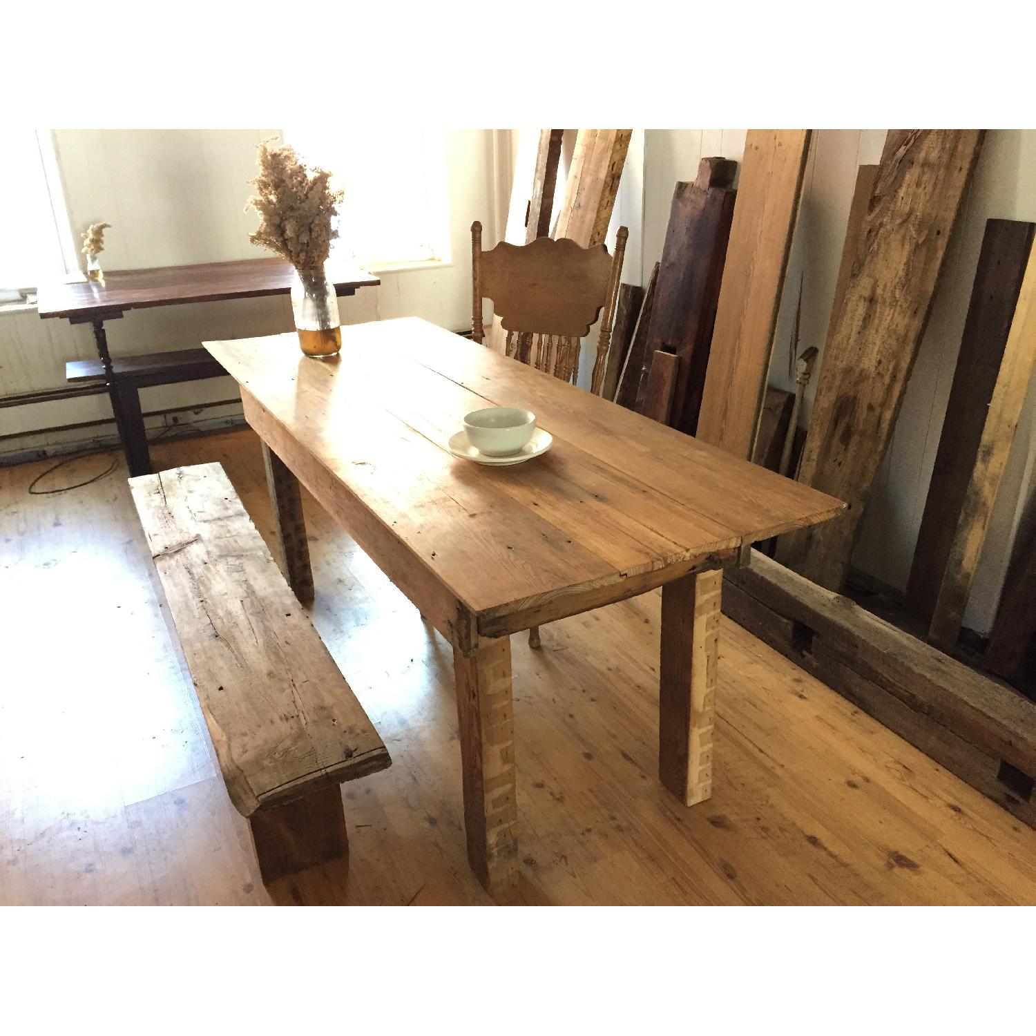 Breukelen Tafel Farmhouse Table w/ Bench - image-6