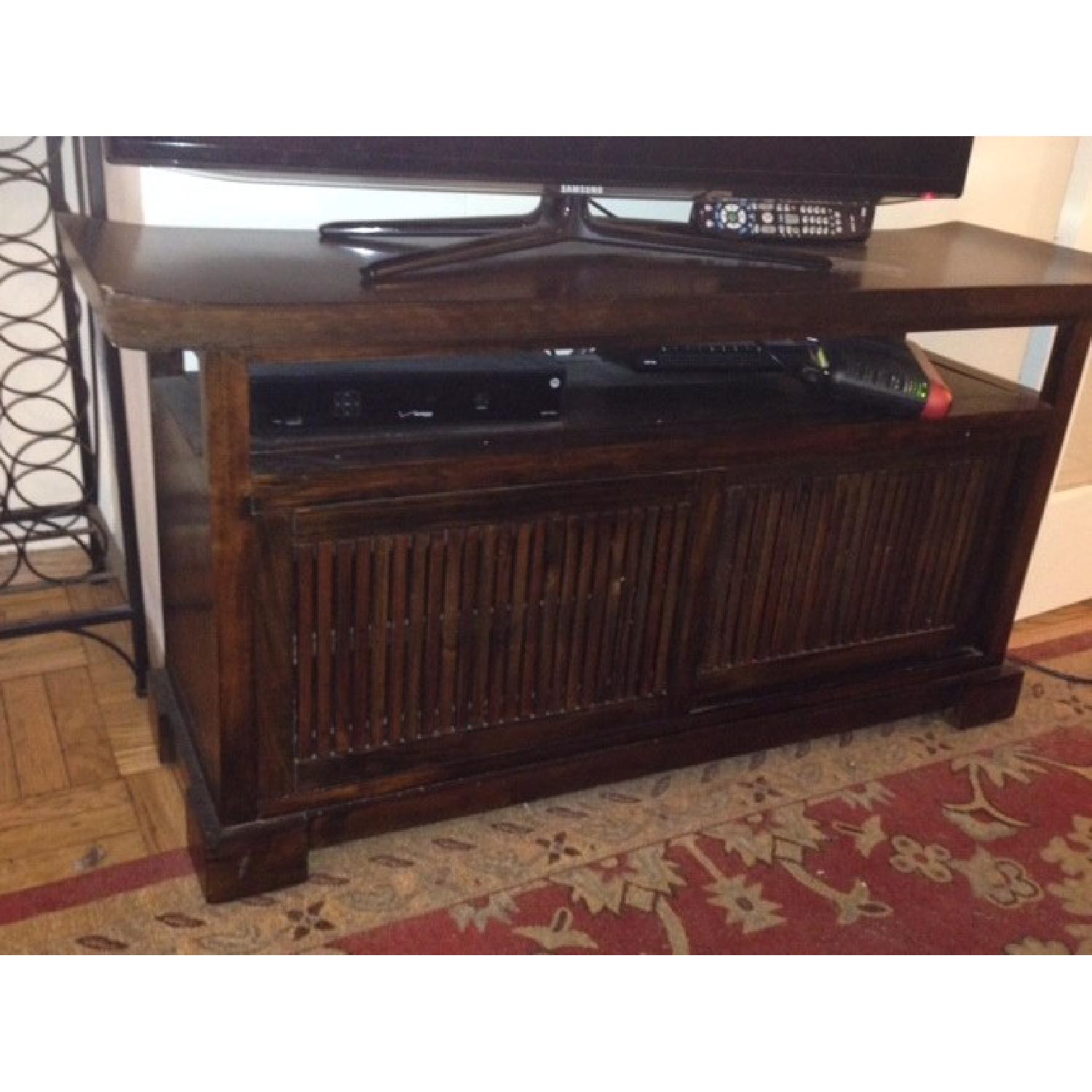 Pier 1 TV Stand AptDeco