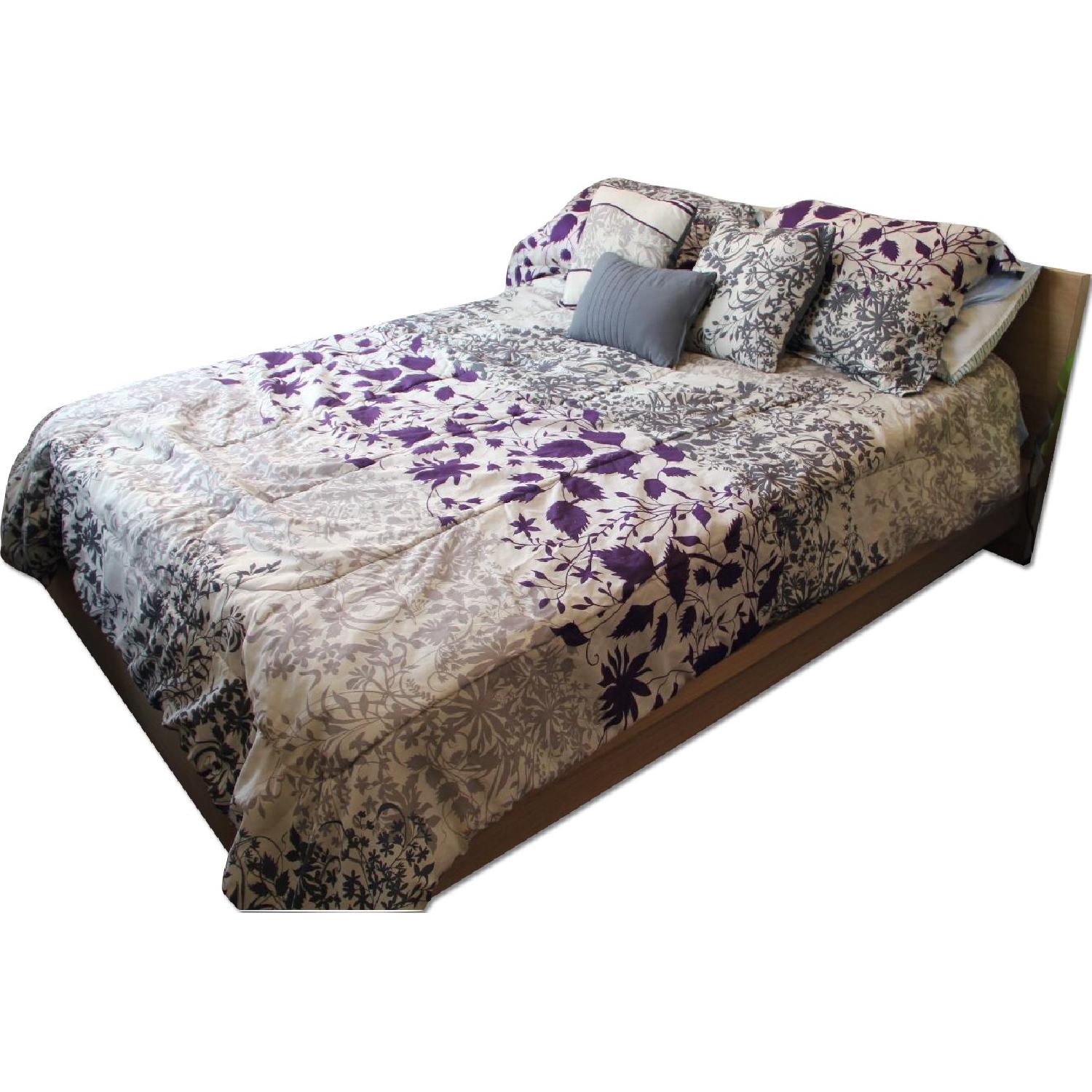 Ikea Malm Full Sized Bed Frame in Birch AptDeco