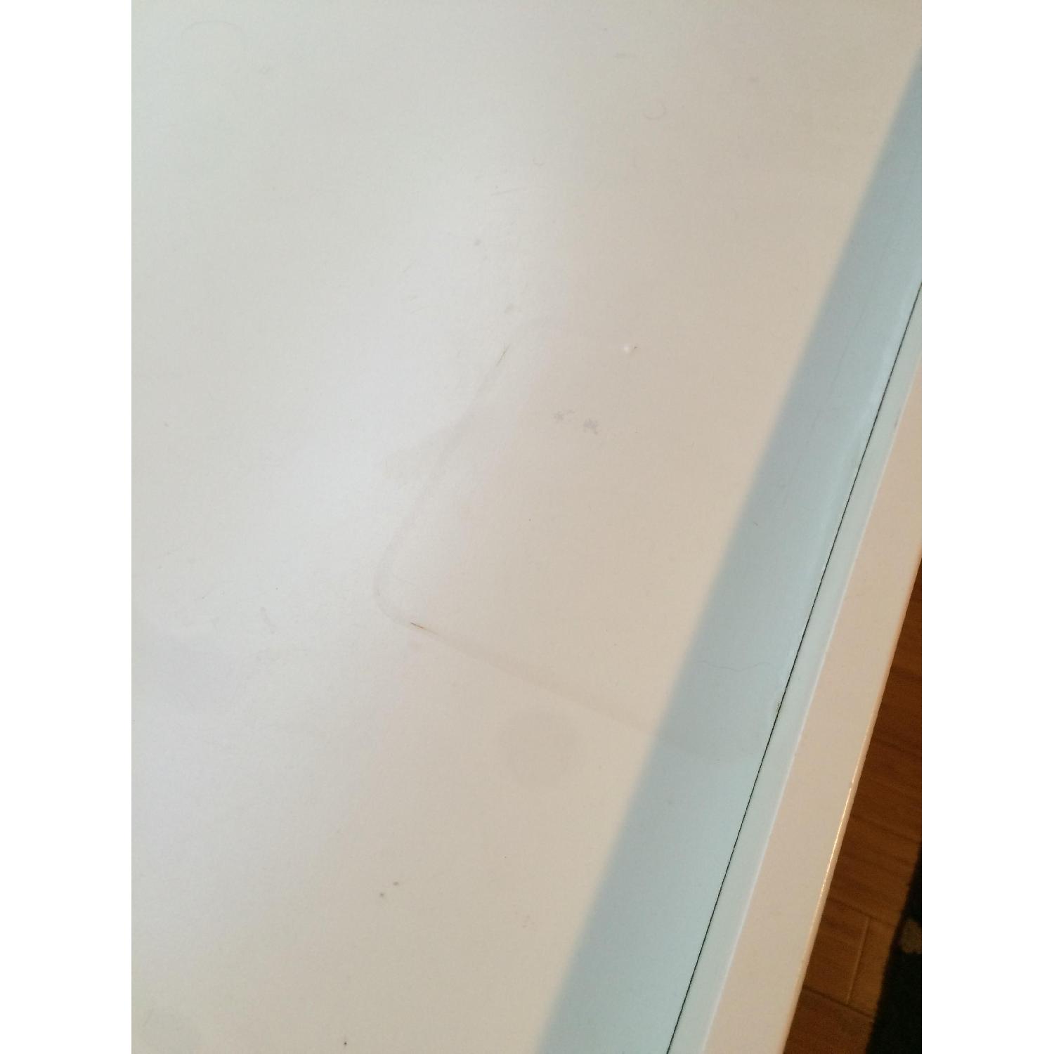 Oeuf Sparrow Dresser/Changing Table in White/Birch - image-1