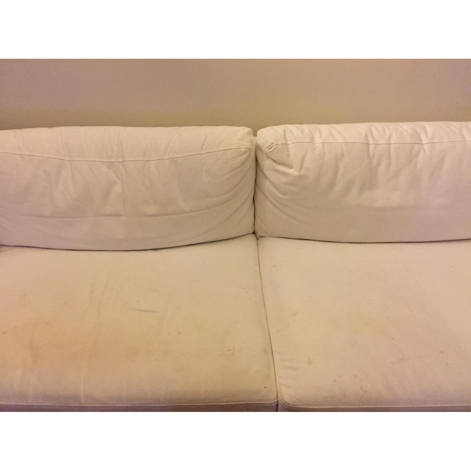 Ikea Karlstad White Couch - image-4