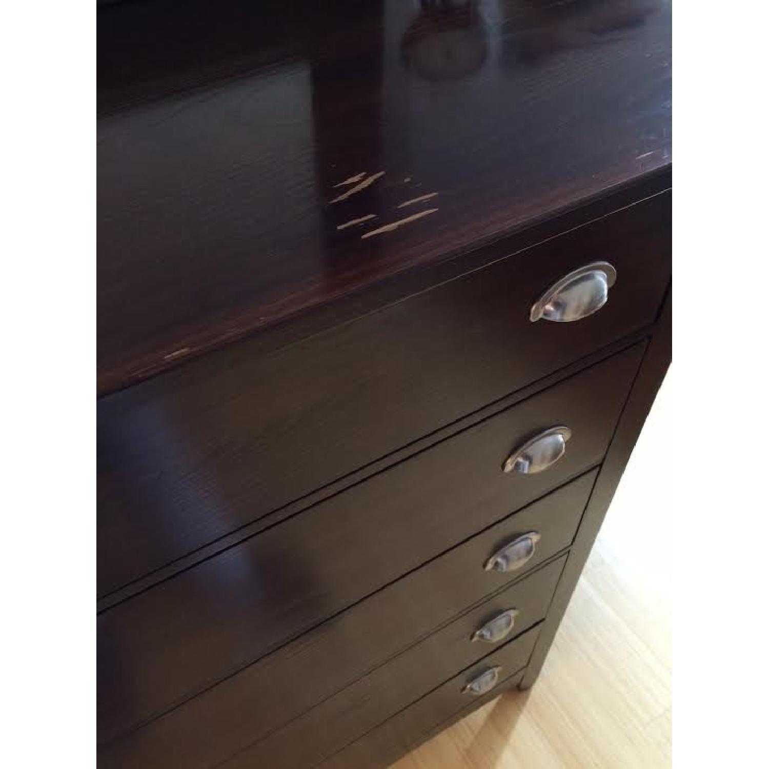 Kincaid Furniture Dark Solid Wood Dresser - image-2