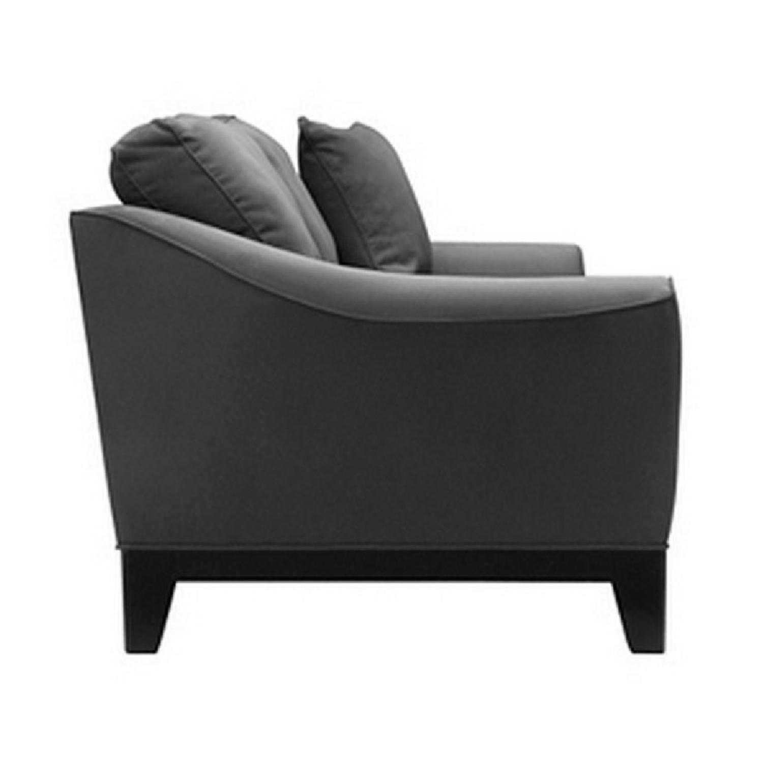 Raymour & Flanigan Rory Microfiber Sofa - image-1