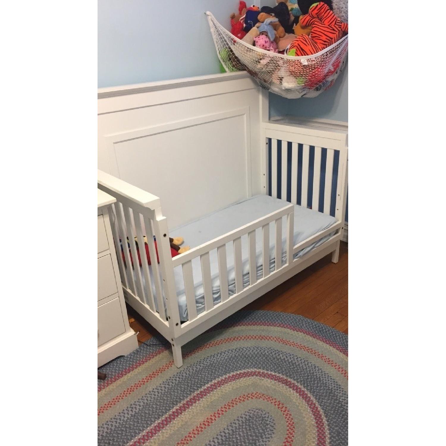 Munire Children's Crib w/ Conversion + Dresser w/ Hutch - image-4