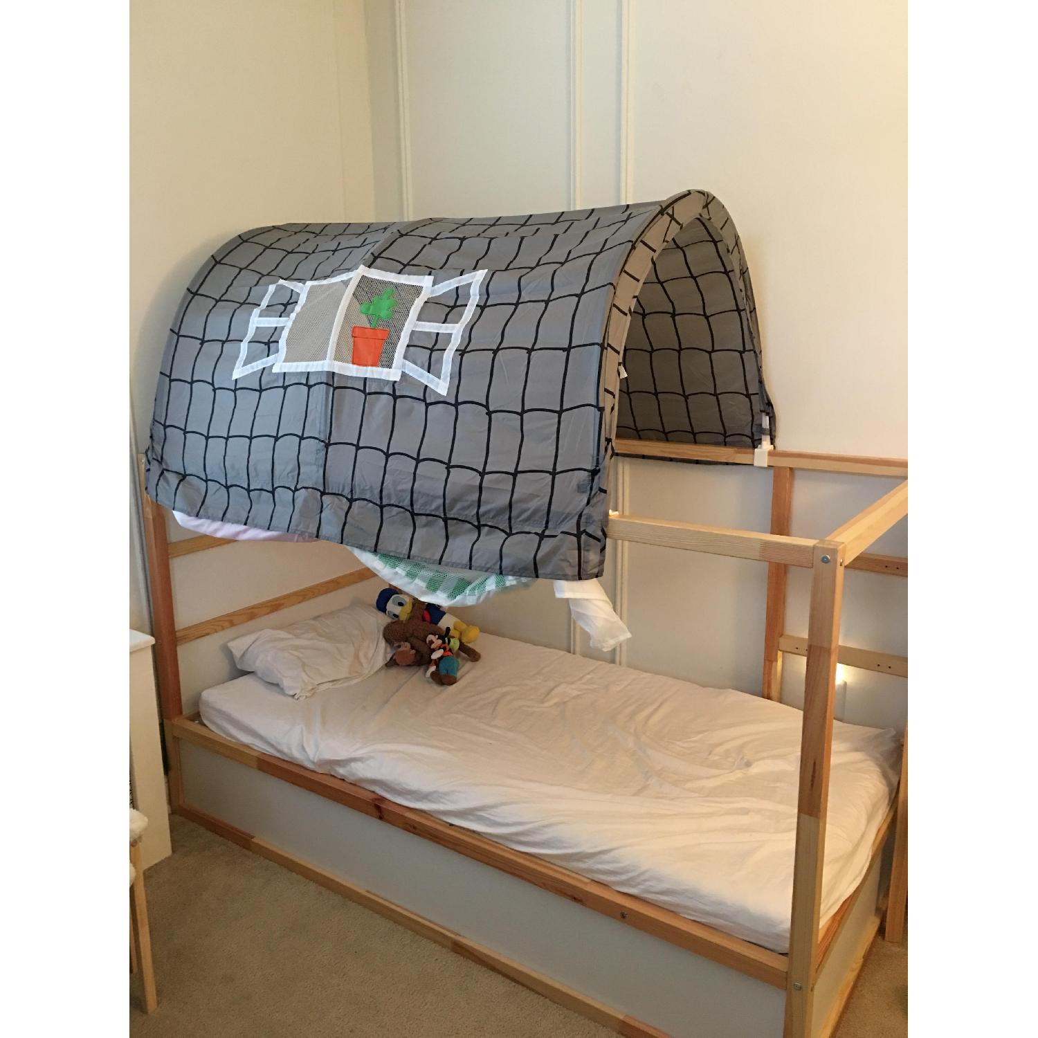Ikea Kura Reversible Bed & Canopy - image-1