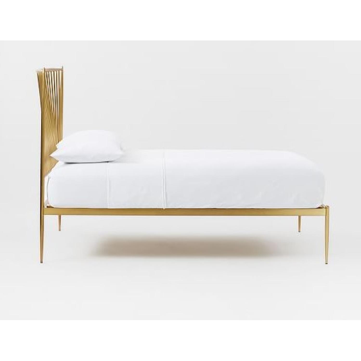 West Elm Stella Queen Metal Bed Frame AptDeco