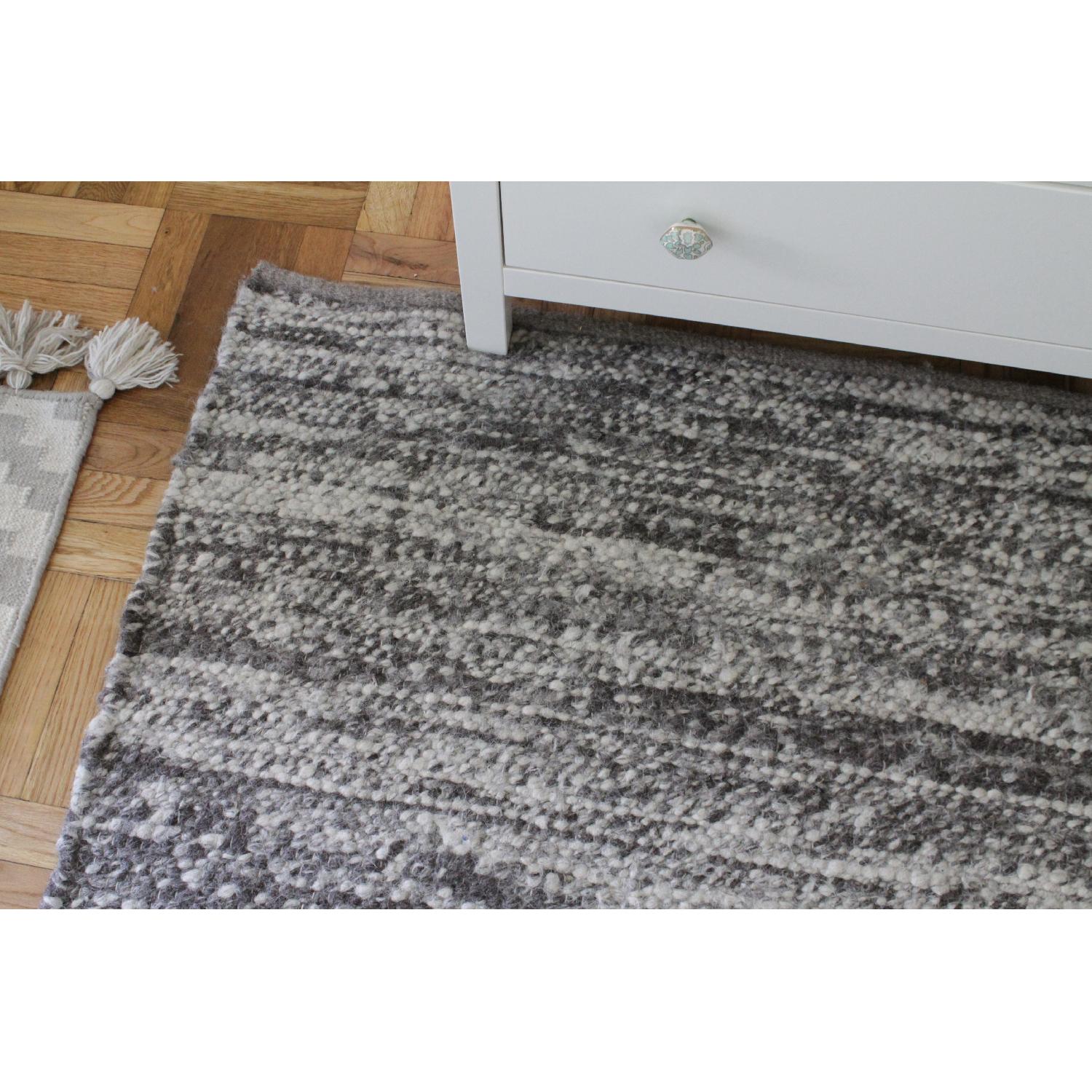 West Elm Sweater Wool Rug in Charcoal - image-3