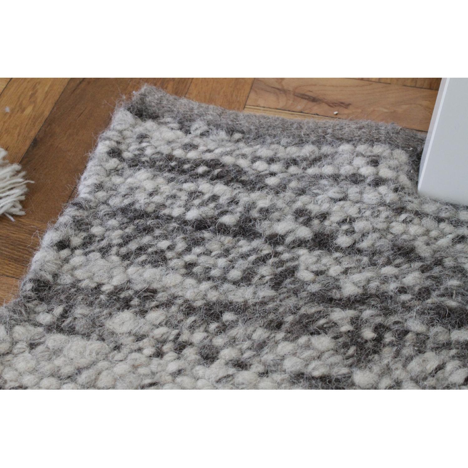 West Elm Sweater Wool Rug in Charcoal - image-4