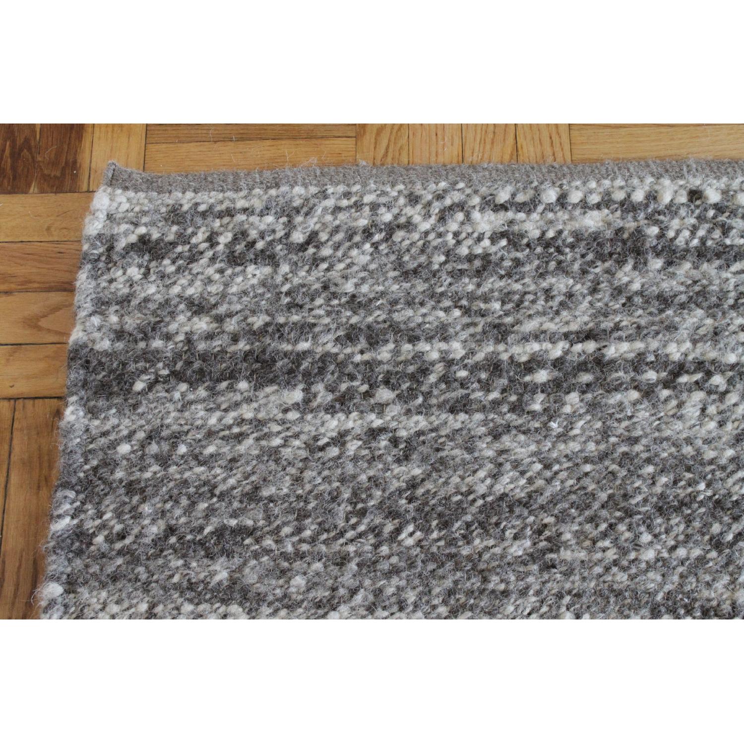 West Elm Sweater Wool Rug in Charcoal - image-6