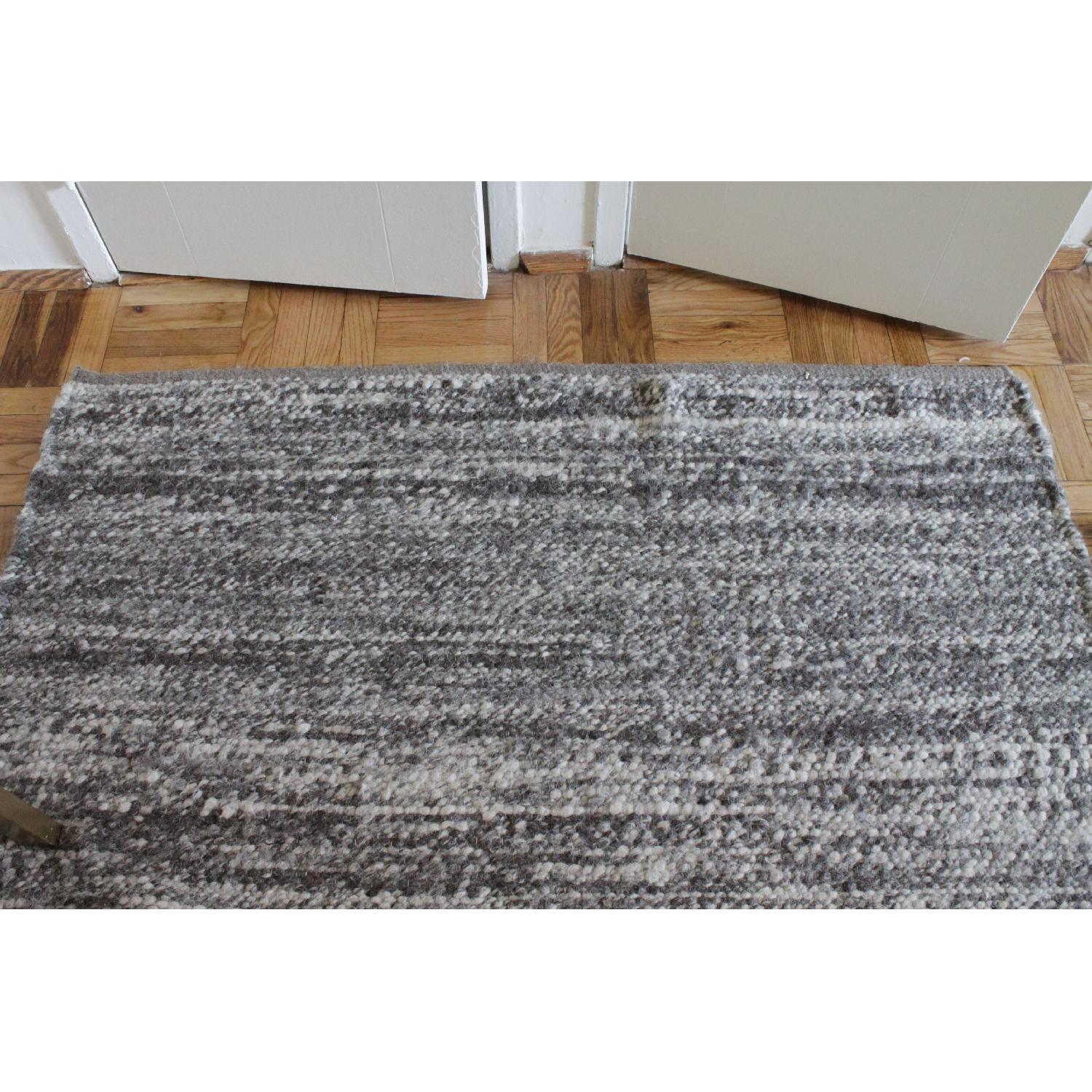 West Elm Sweater Wool Rug in Charcoal - image-8