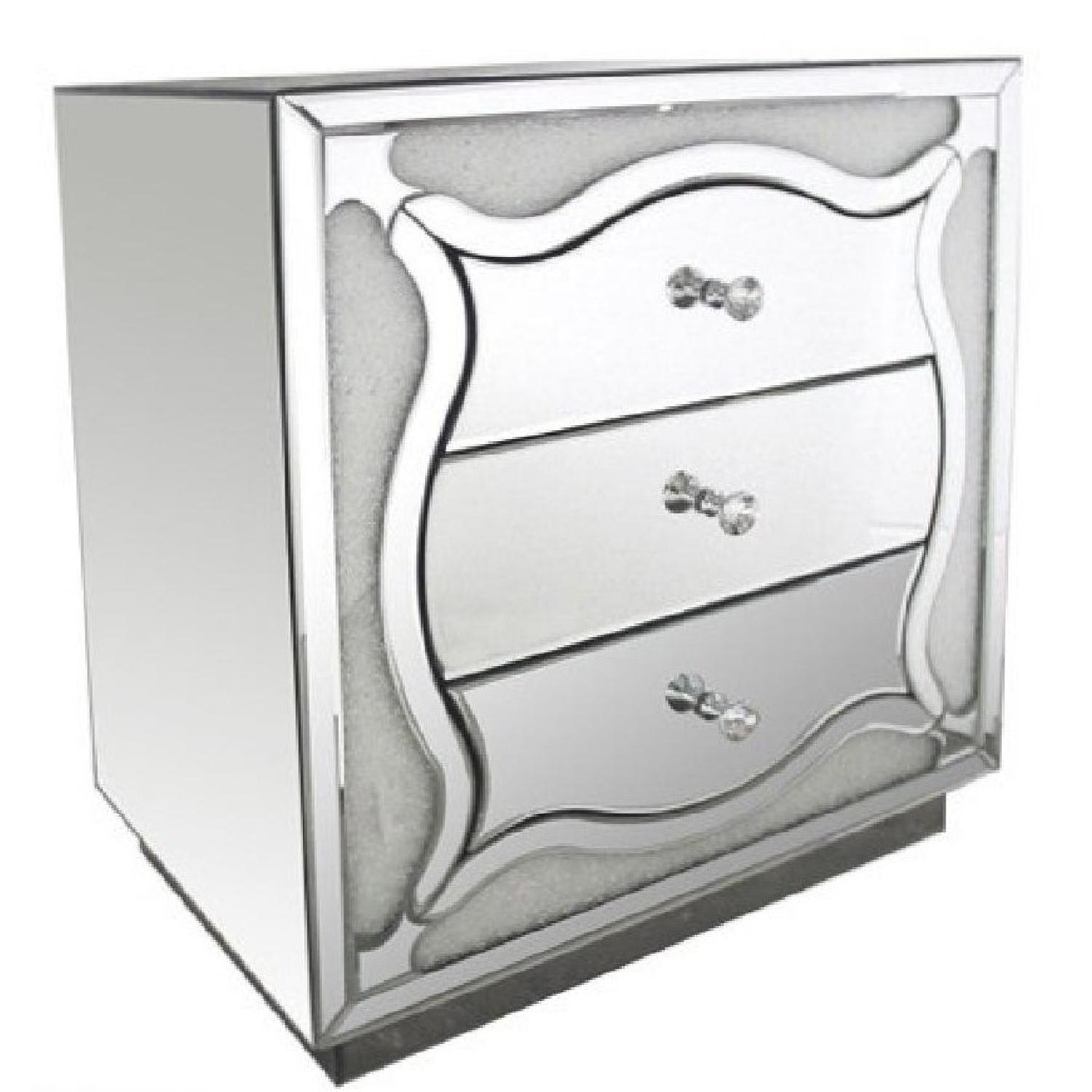Modern Mirrored Chest For Sale On Aptdeco