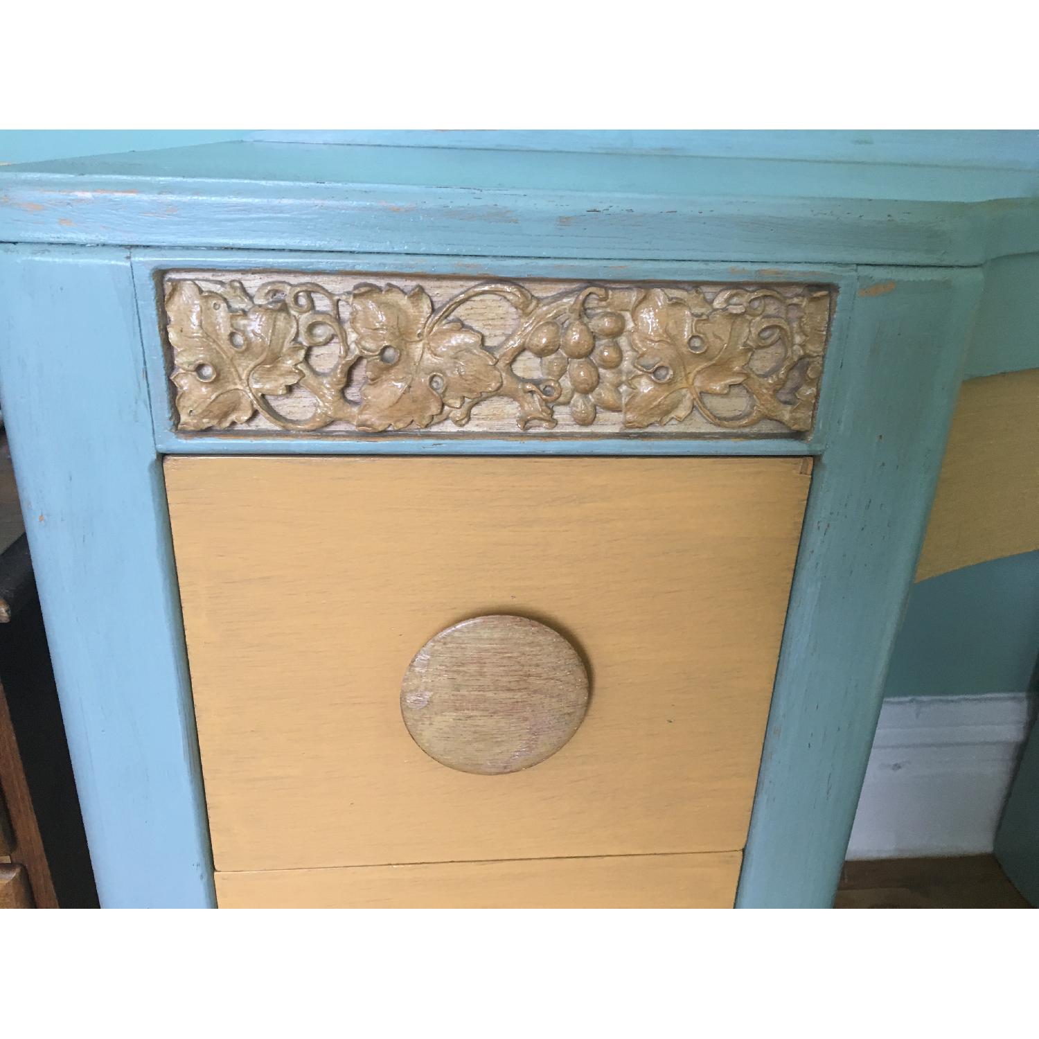 Antique 7 Drawer Desk - image-3