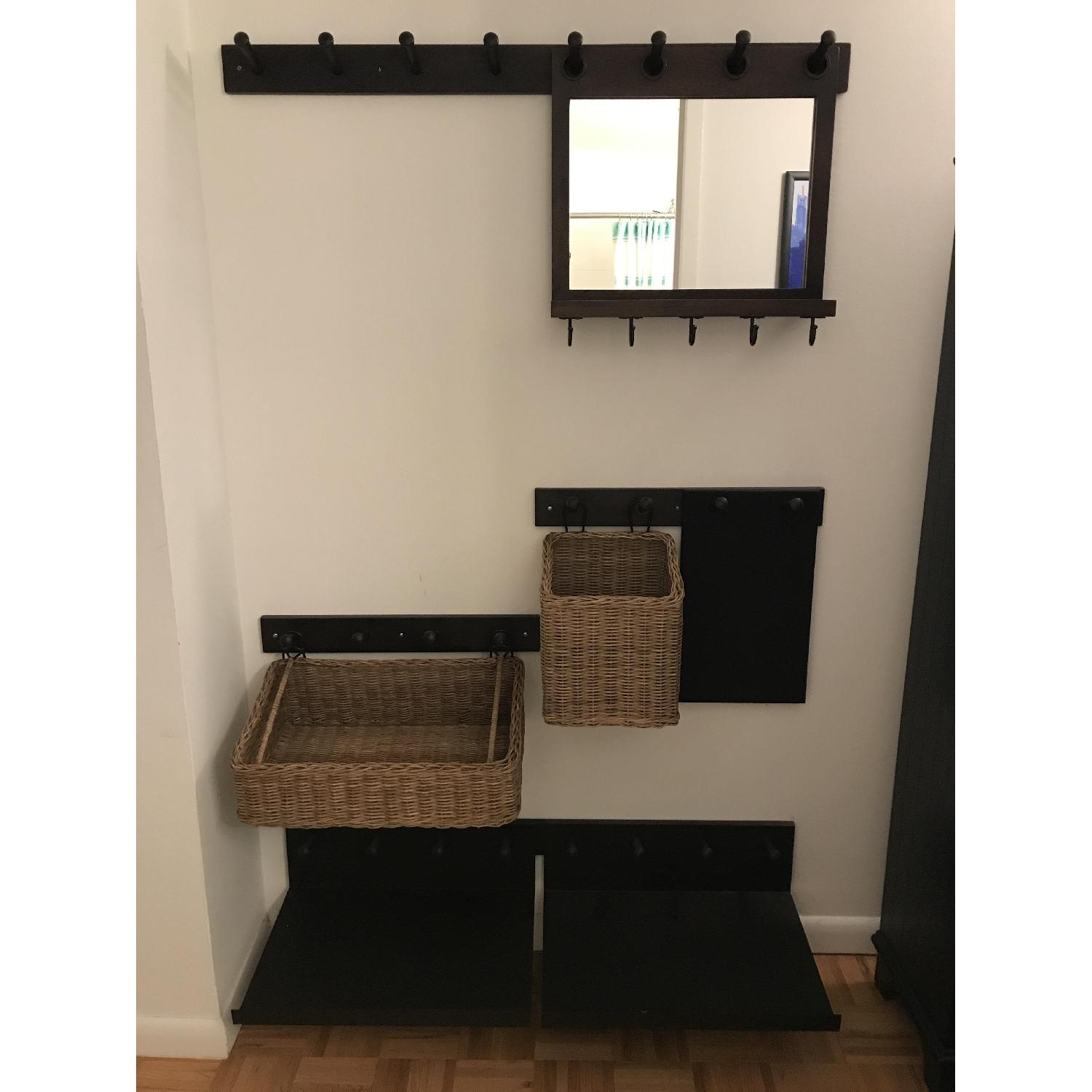 Pottery Barn Entryway Storage Organizer - image-1