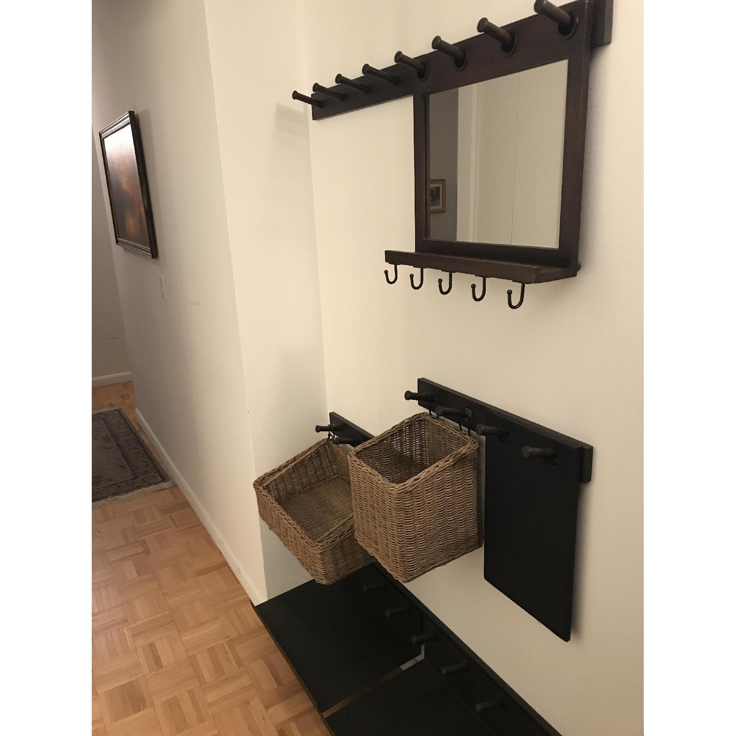 Pottery Barn Entryway Storage Organizer - image-2