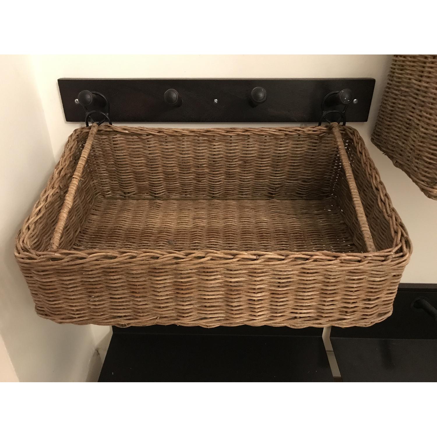 Pottery Barn Entryway Storage Organizer - image-5