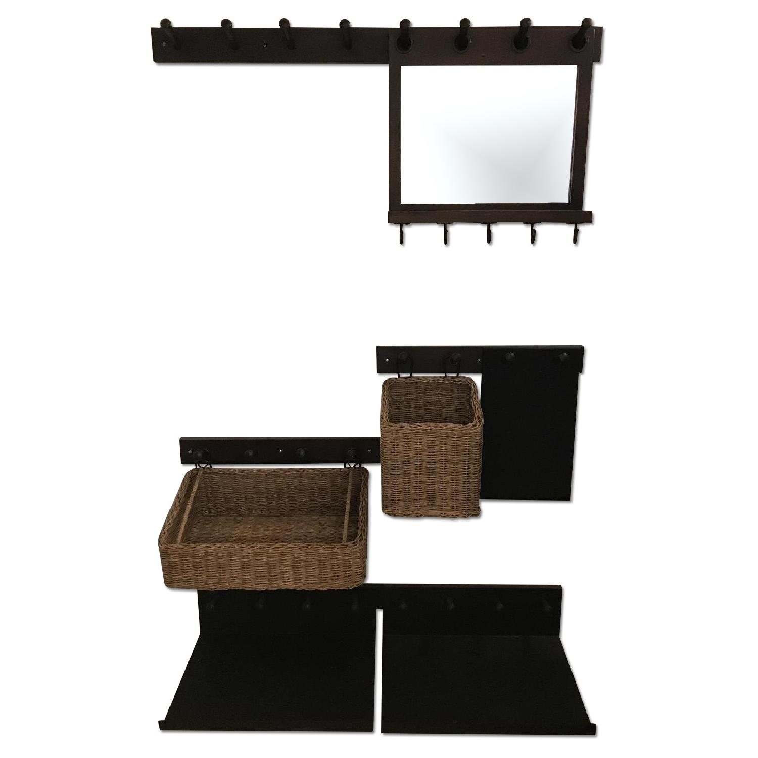 Pottery Barn Entryway Storage Organizer - image-0