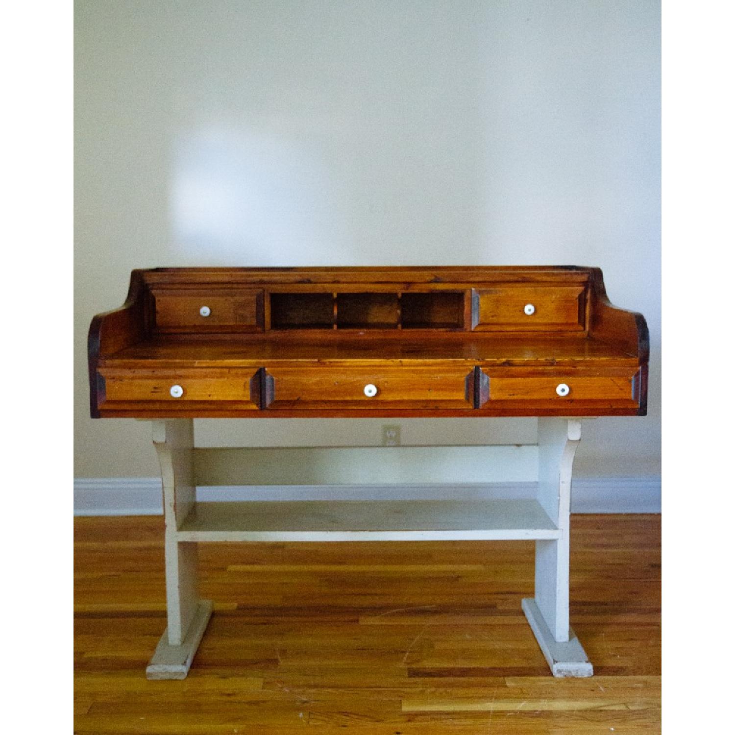 Mastercraft Furniture Vintage Wood Desk - image-1