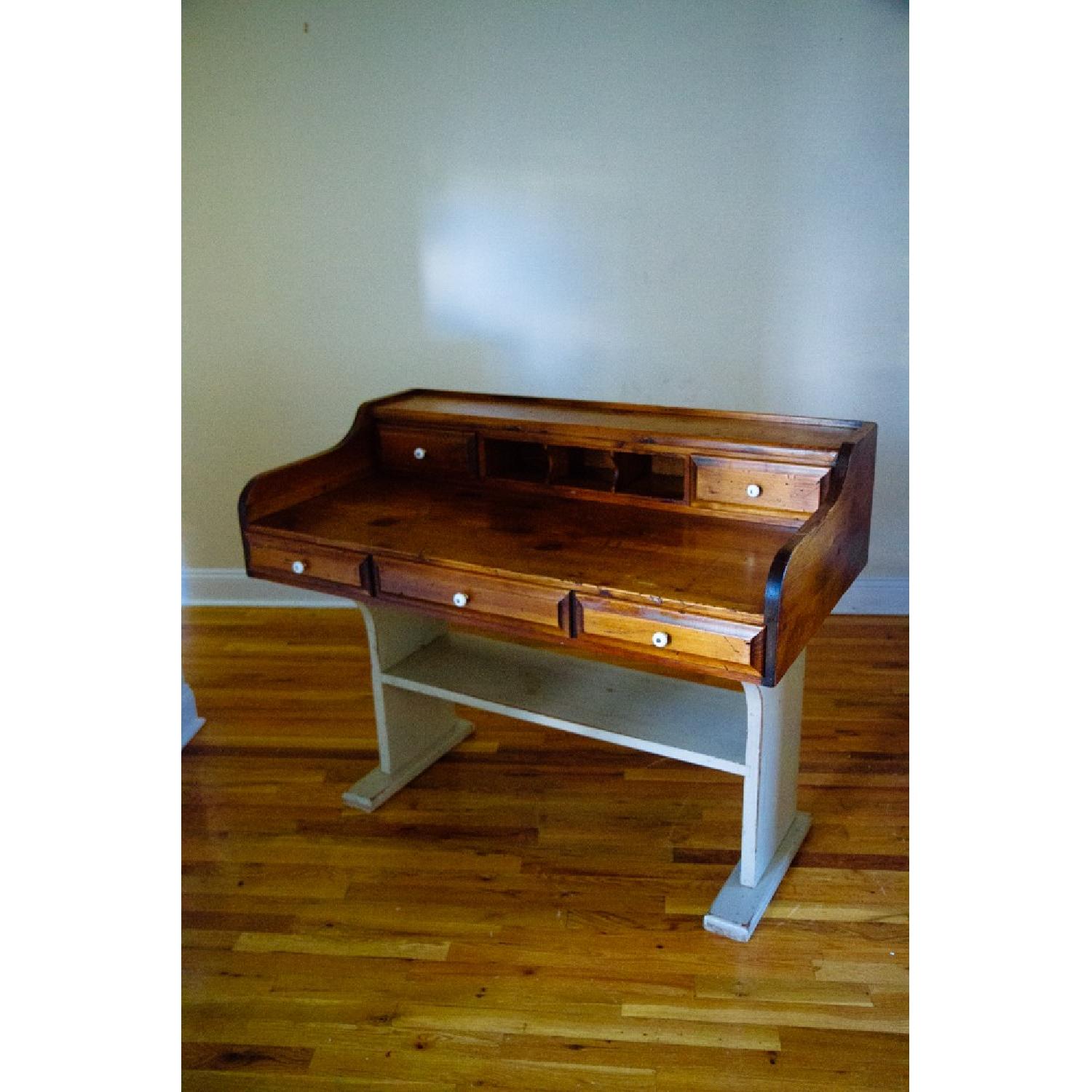 Mastercraft Furniture Vintage Wood Desk - image-2