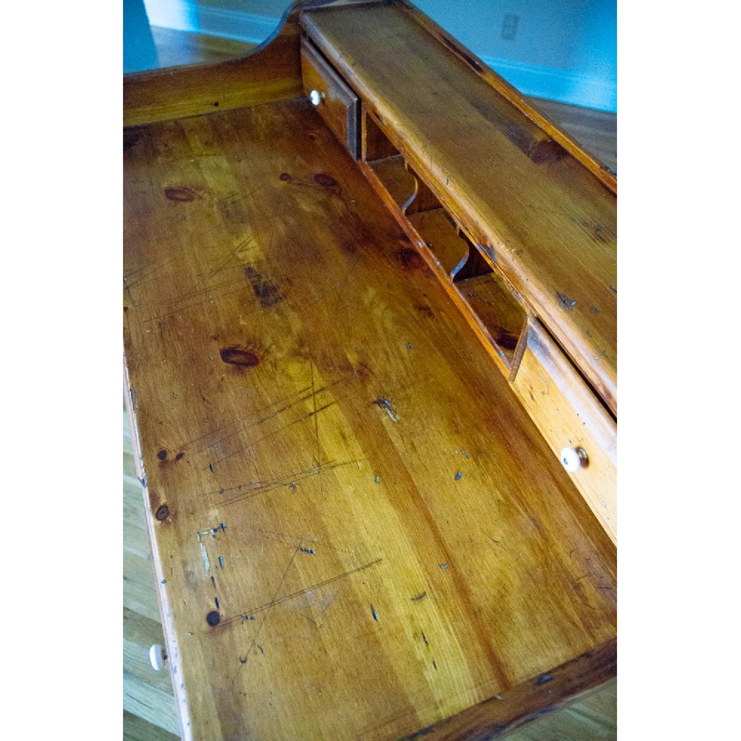 Mastercraft Furniture Vintage Wood Desk - image-8