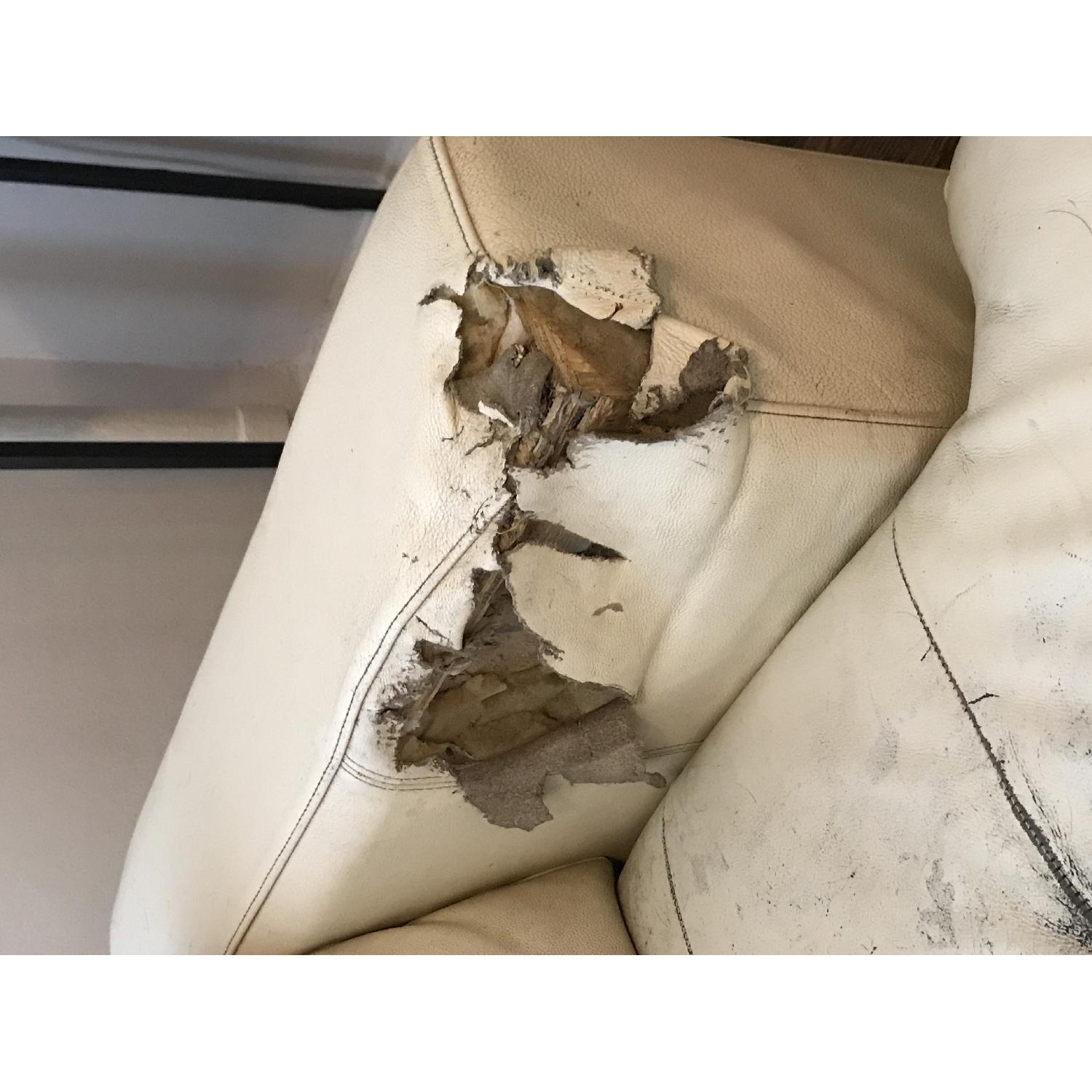 Leather Italian Sectional Sofa - image-5