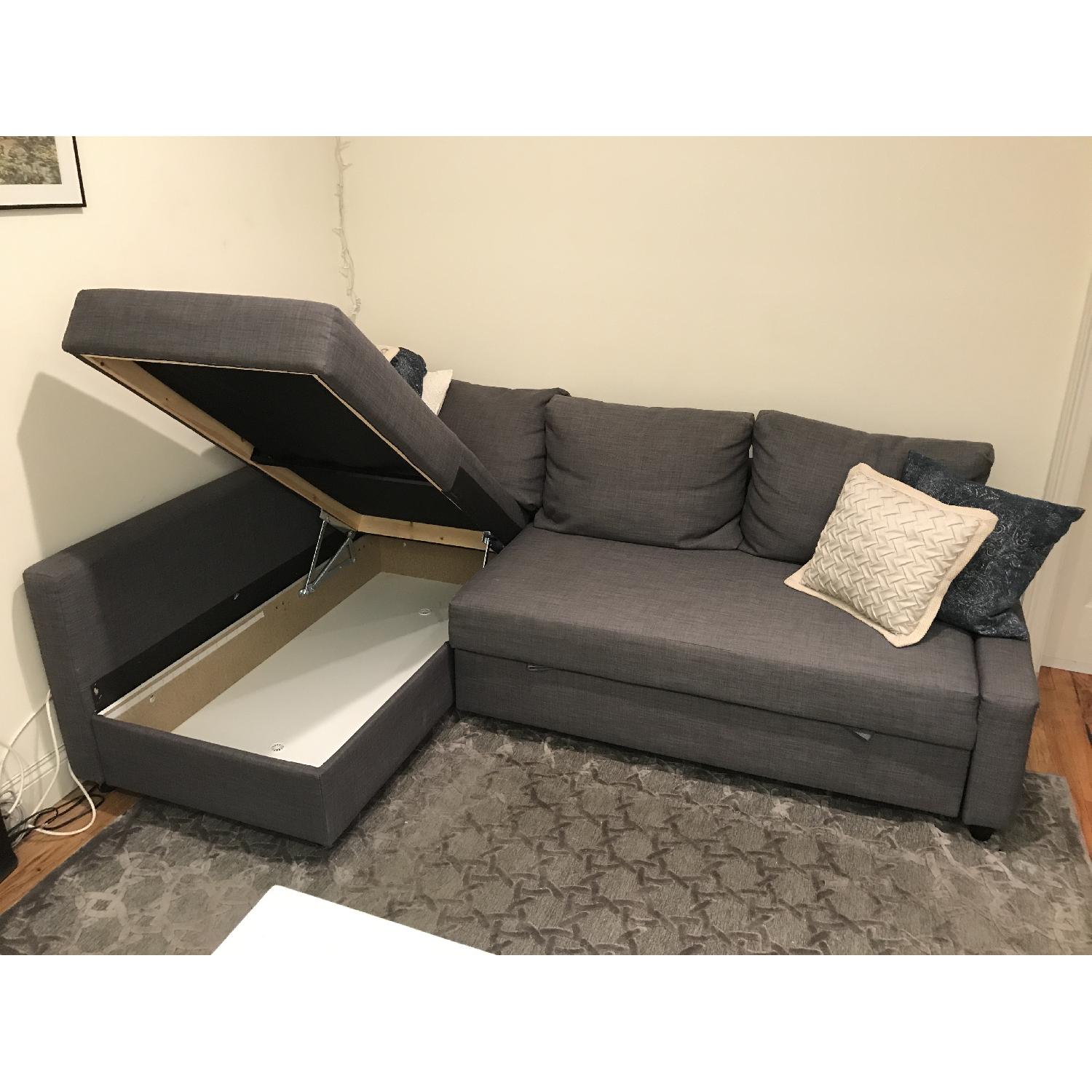 Ikea Friheten Sleeper Sectional w/ Storage - image-2