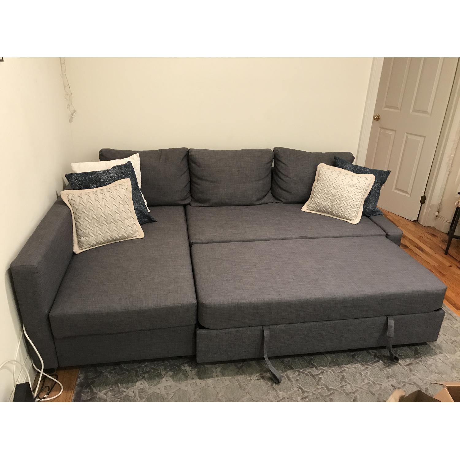 Ikea Friheten Sleeper Sectional w/ Storage - image-3