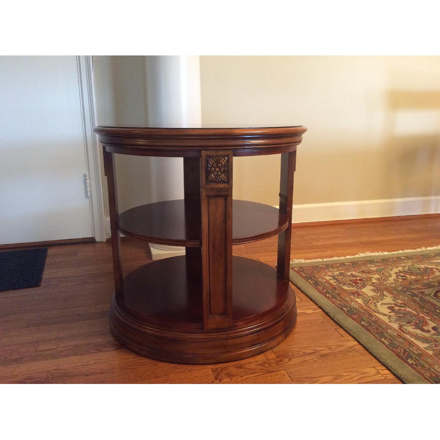 Ethan Allen Seaver Library Table - image-1