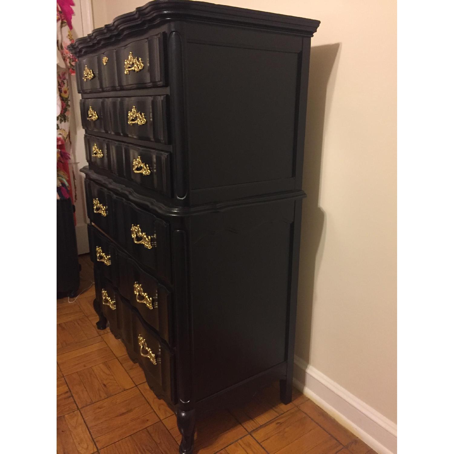 Vintage French Provincial Tall Boy Dresser AptDeco