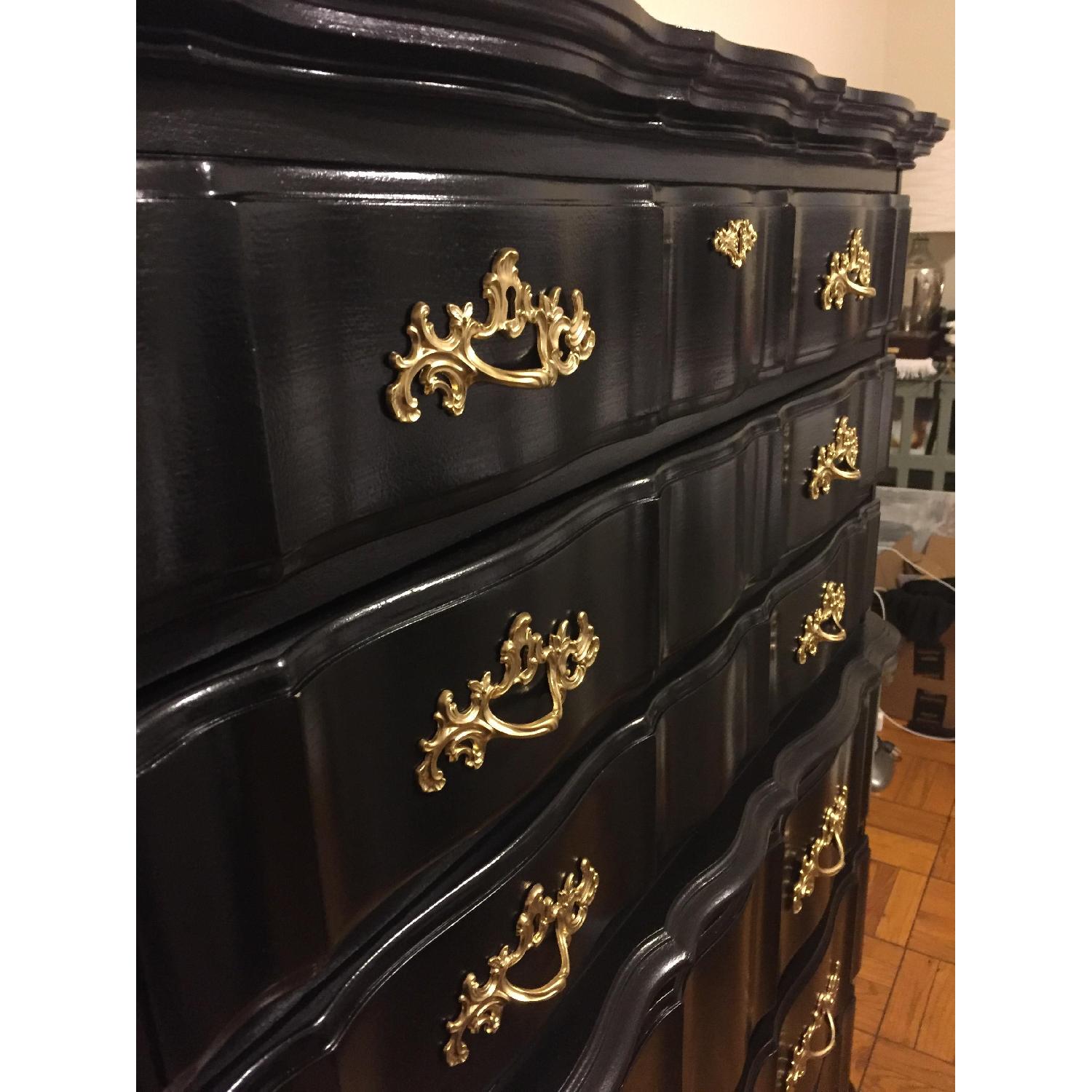 Vintage French Provincial Tall Boy Dresser AptDeco