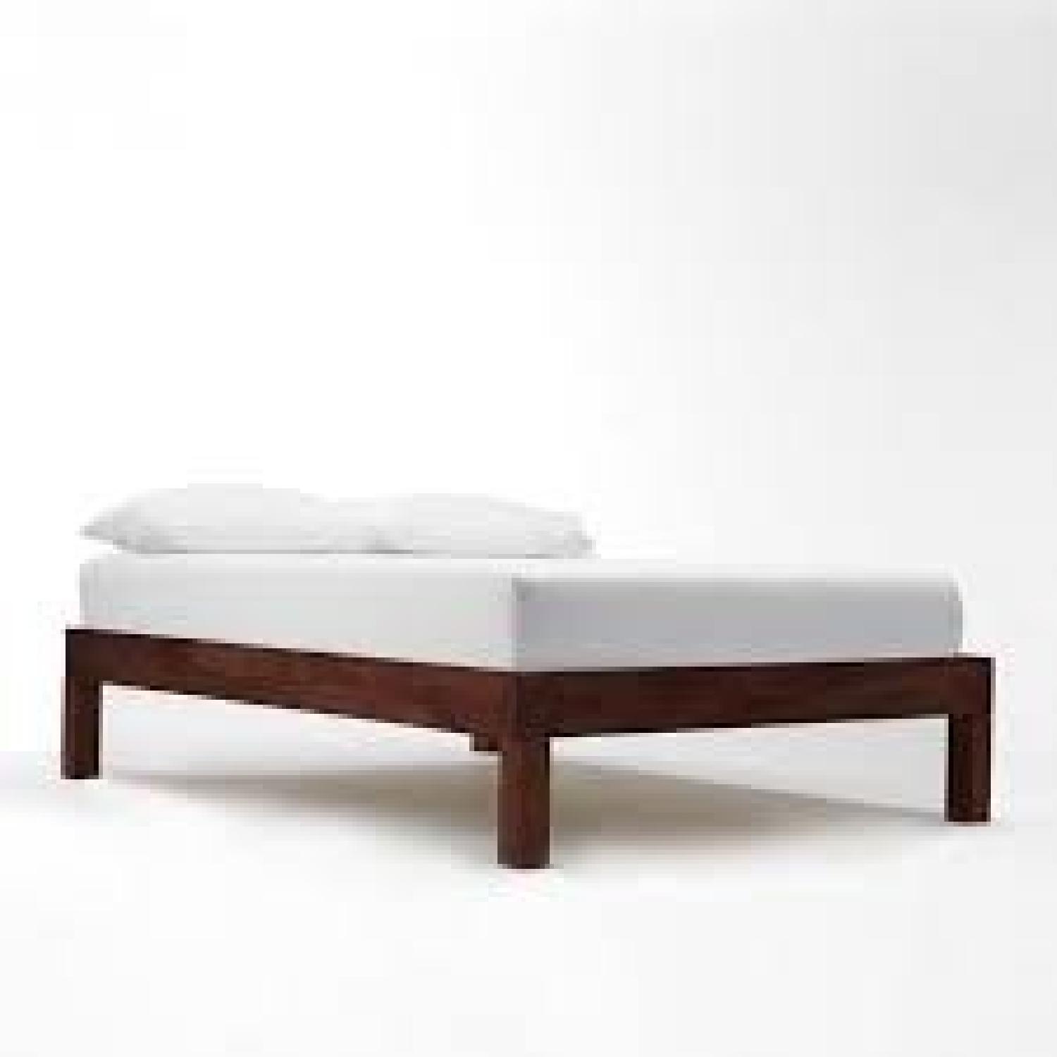 Full Size Wooden Bed Frame - image-1