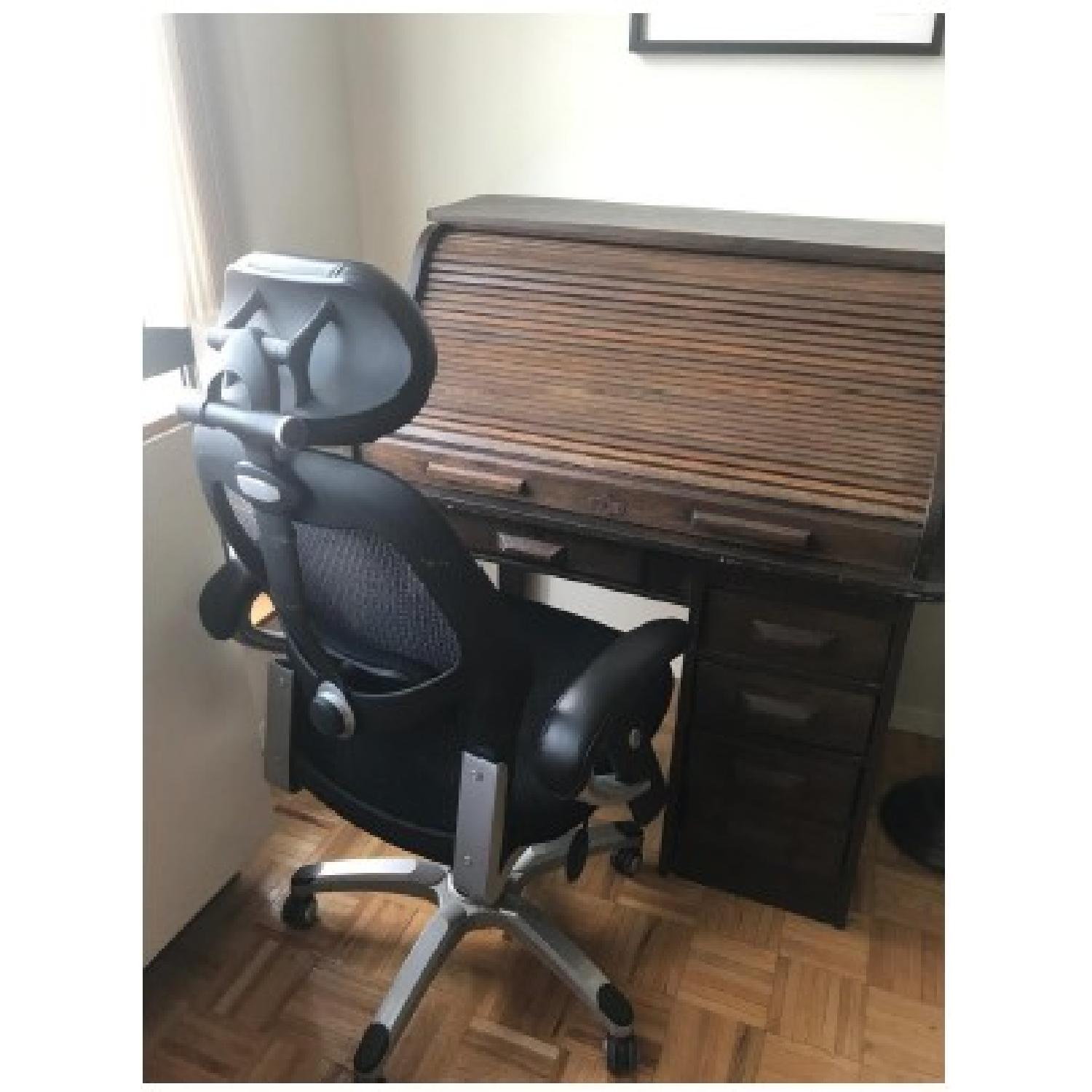 Rolltop Desk & Office Chair - image-3