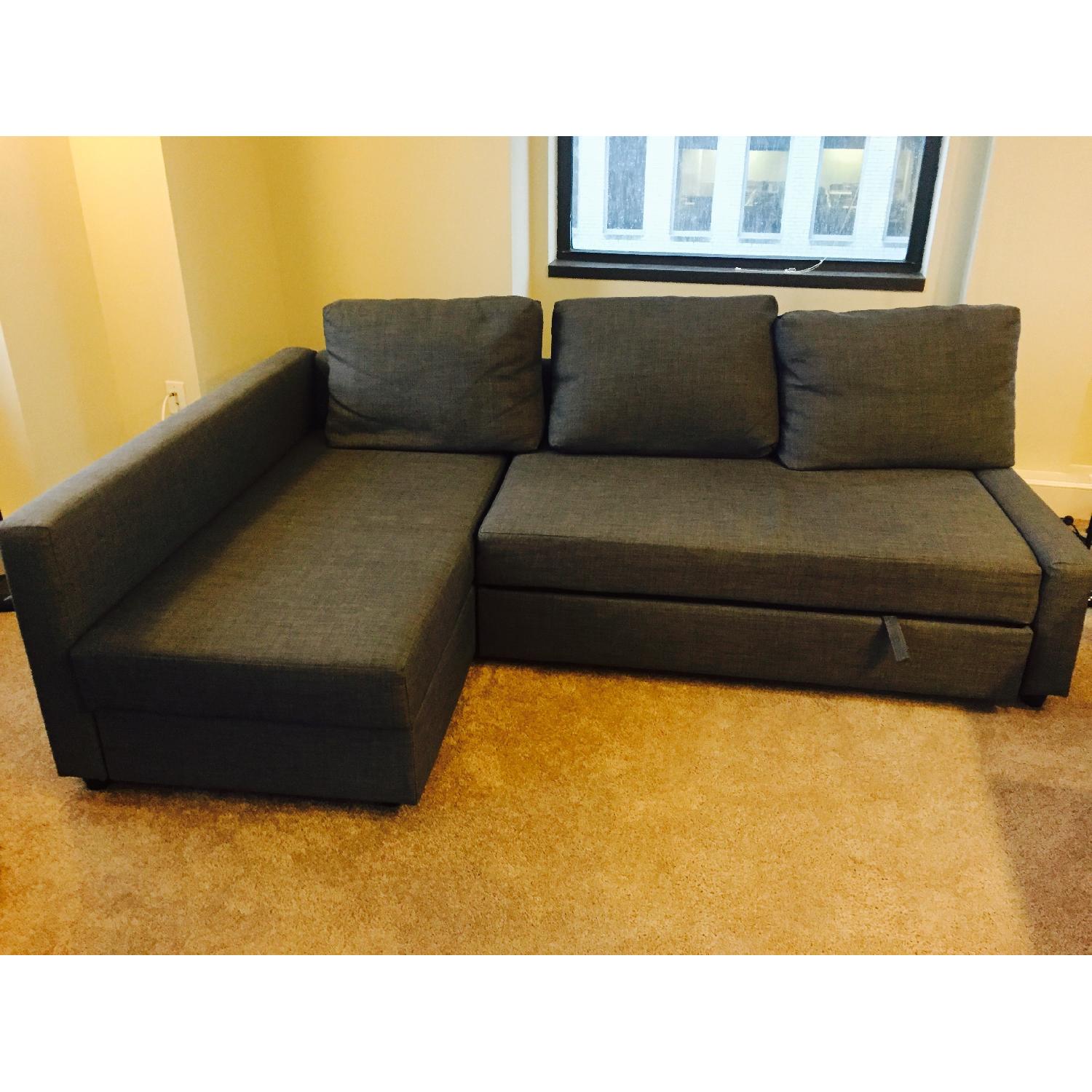 Ikea Friheten Convertible Sectional Sofa - image-1