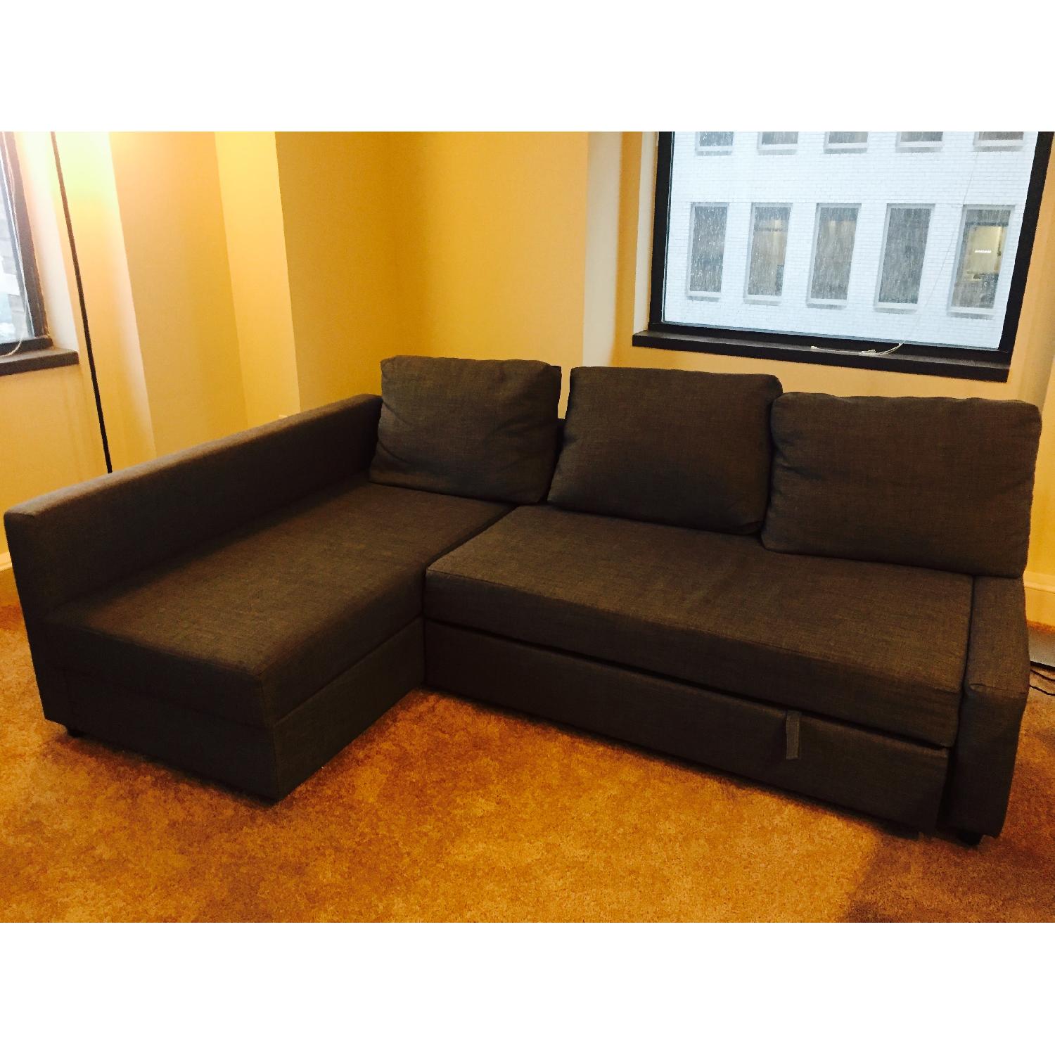 Ikea Friheten Convertible Sectional Sofa - image-4