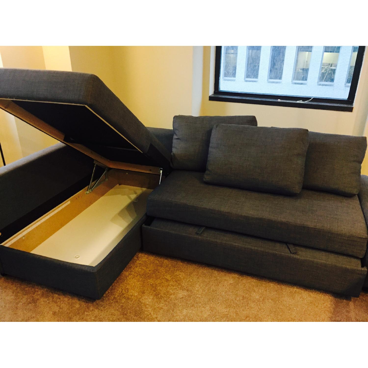 Ikea Friheten Convertible Sectional Sofa - image-5