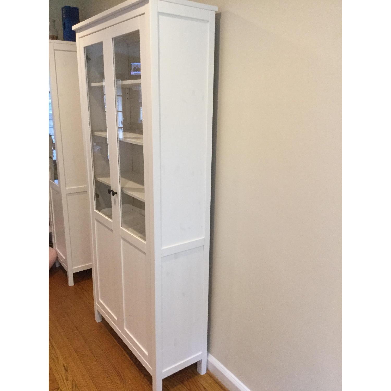 Ikea Hemnes Cabinet w/ Panel/Glass Door - image-2
