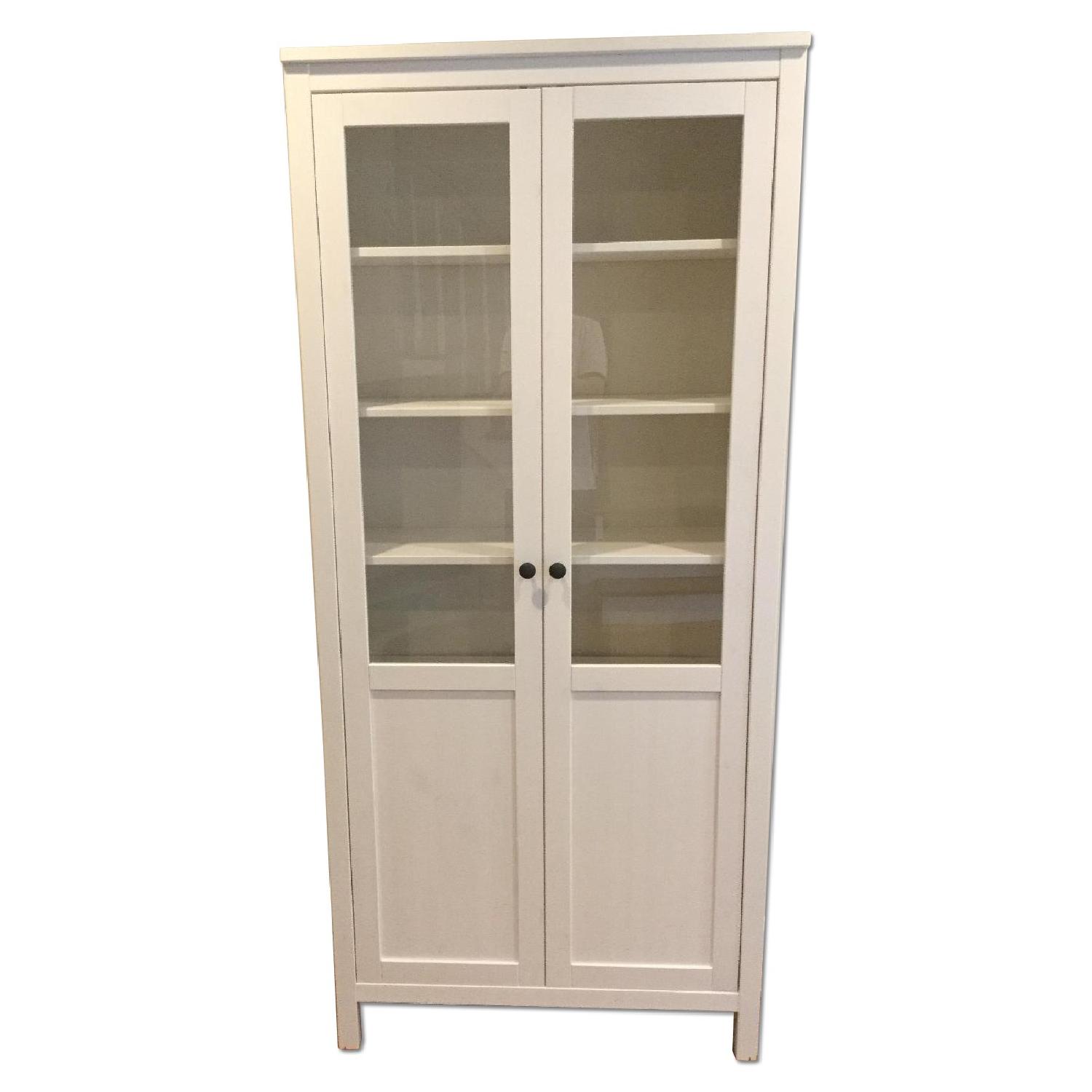Ikea Hemnes Cabinet w/ Panel/Glass Door - image-0