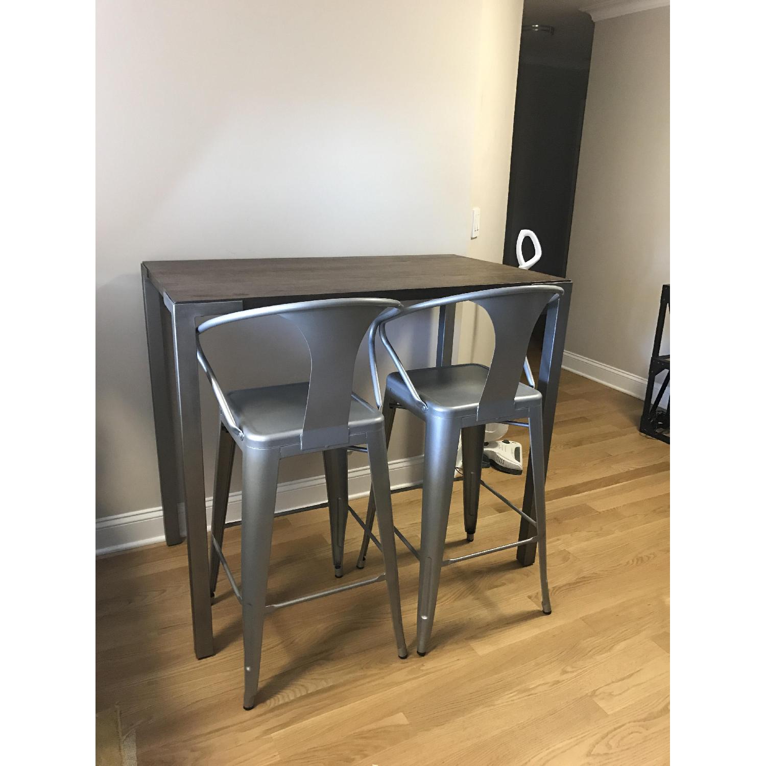 CB2 Stilt High Dining Table - image-3