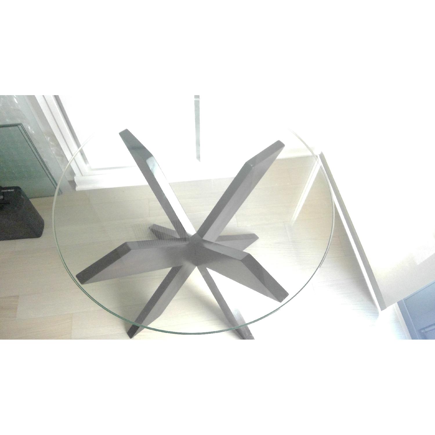 Pier 1 Round Dining Table w/ 4 Dining Chairs - image-5