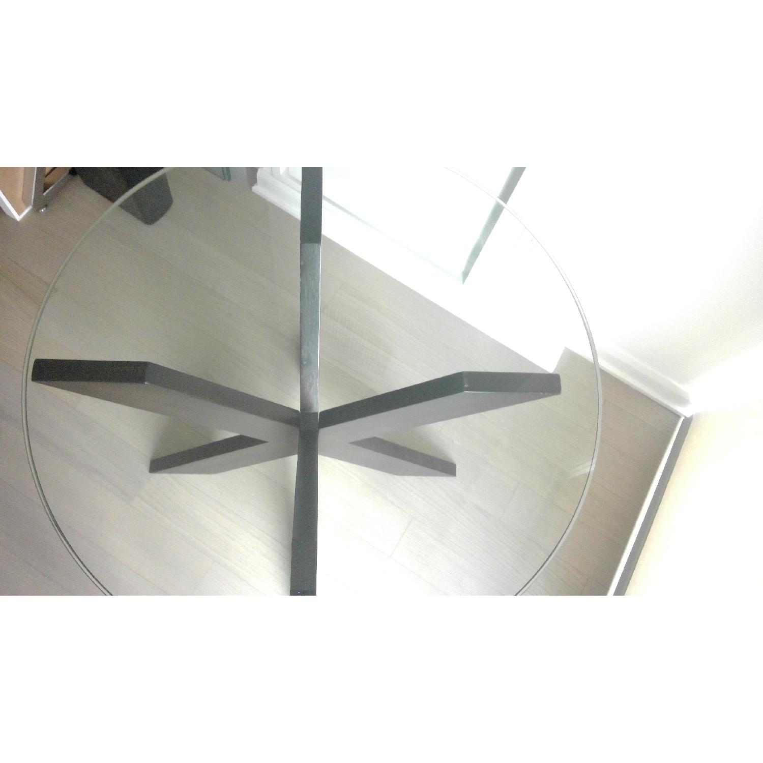 Pier 1 Round Dining Table w/ 4 Dining Chairs - image-8