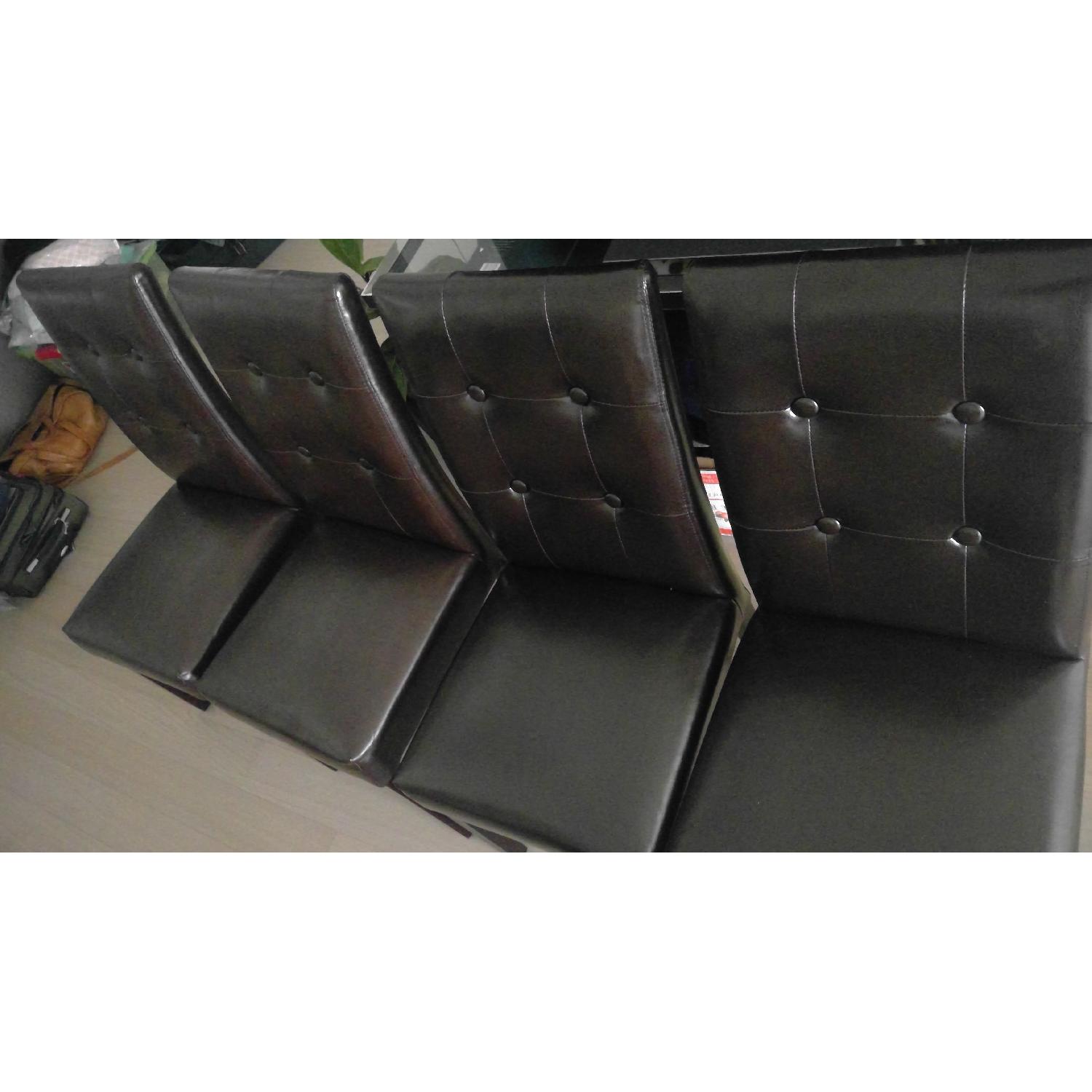 Pier 1 Round Dining Table w/ 4 Dining Chairs - image-10