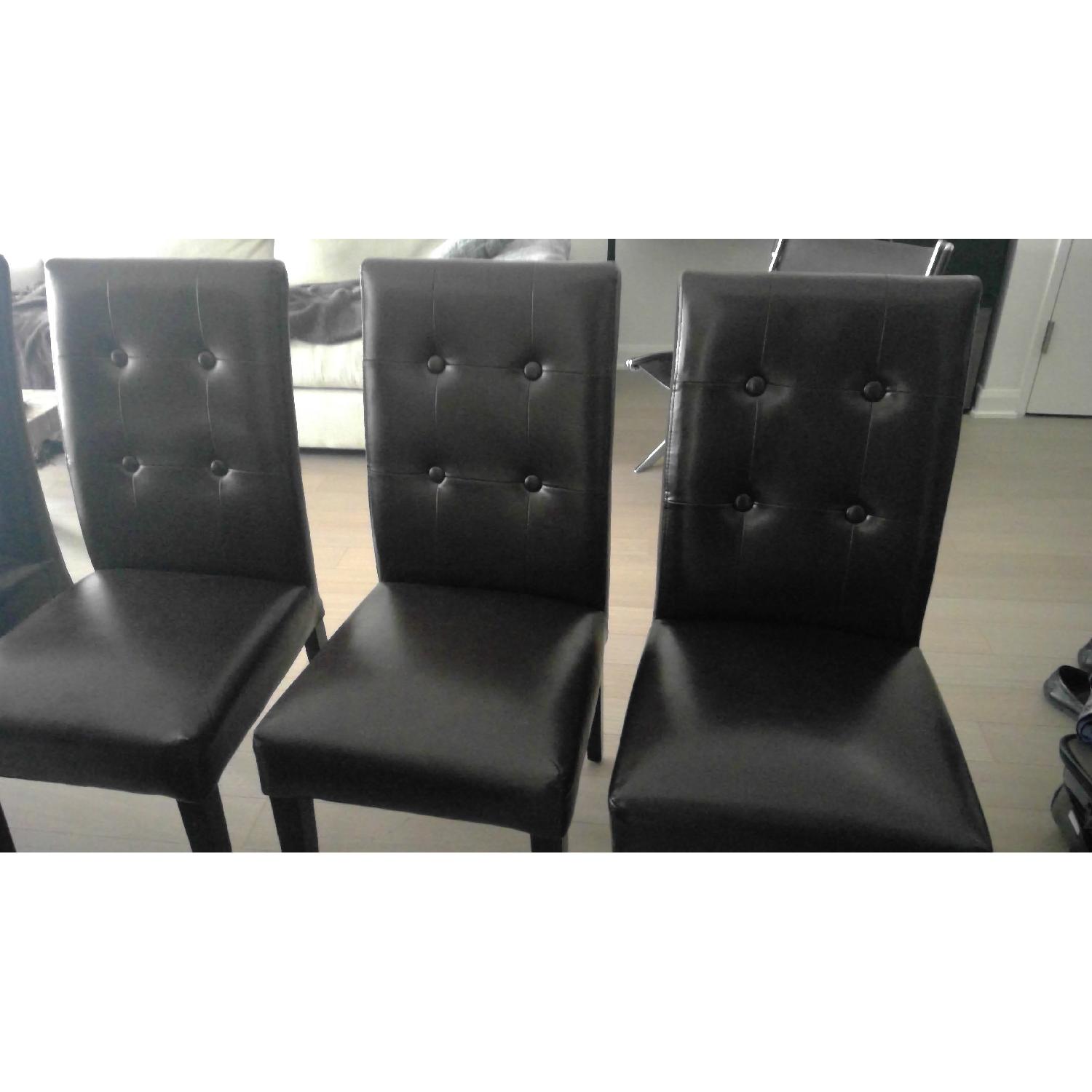 Pier 1 Round Dining Table w/ 4 Dining Chairs - image-14