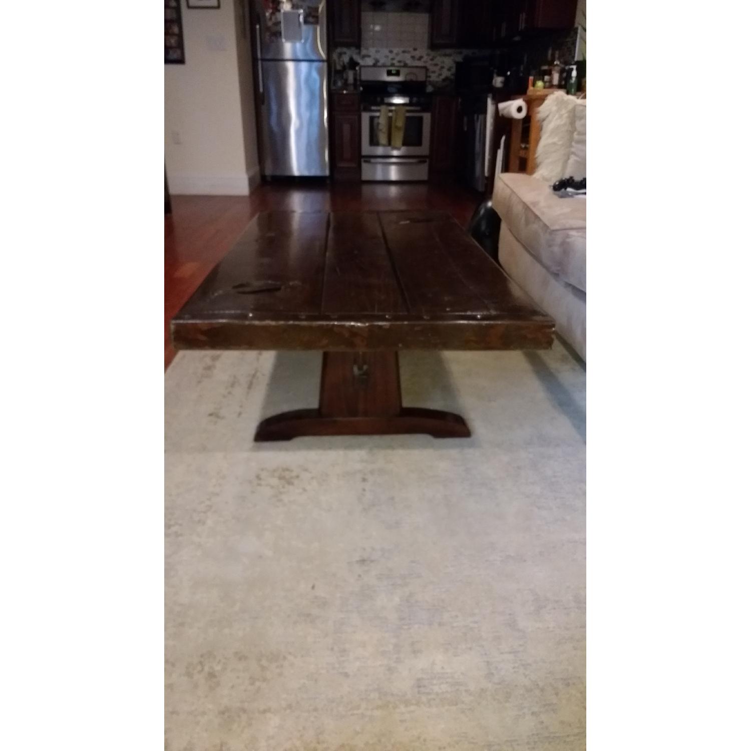Vintage WWII Liberty Ship Hatch Coffee Table - image-2
