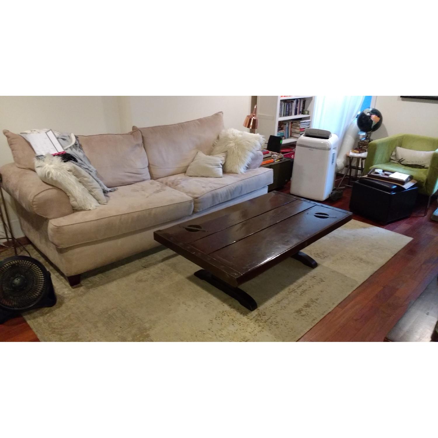 Vintage WWII Liberty Ship Hatch Coffee Table - image-4